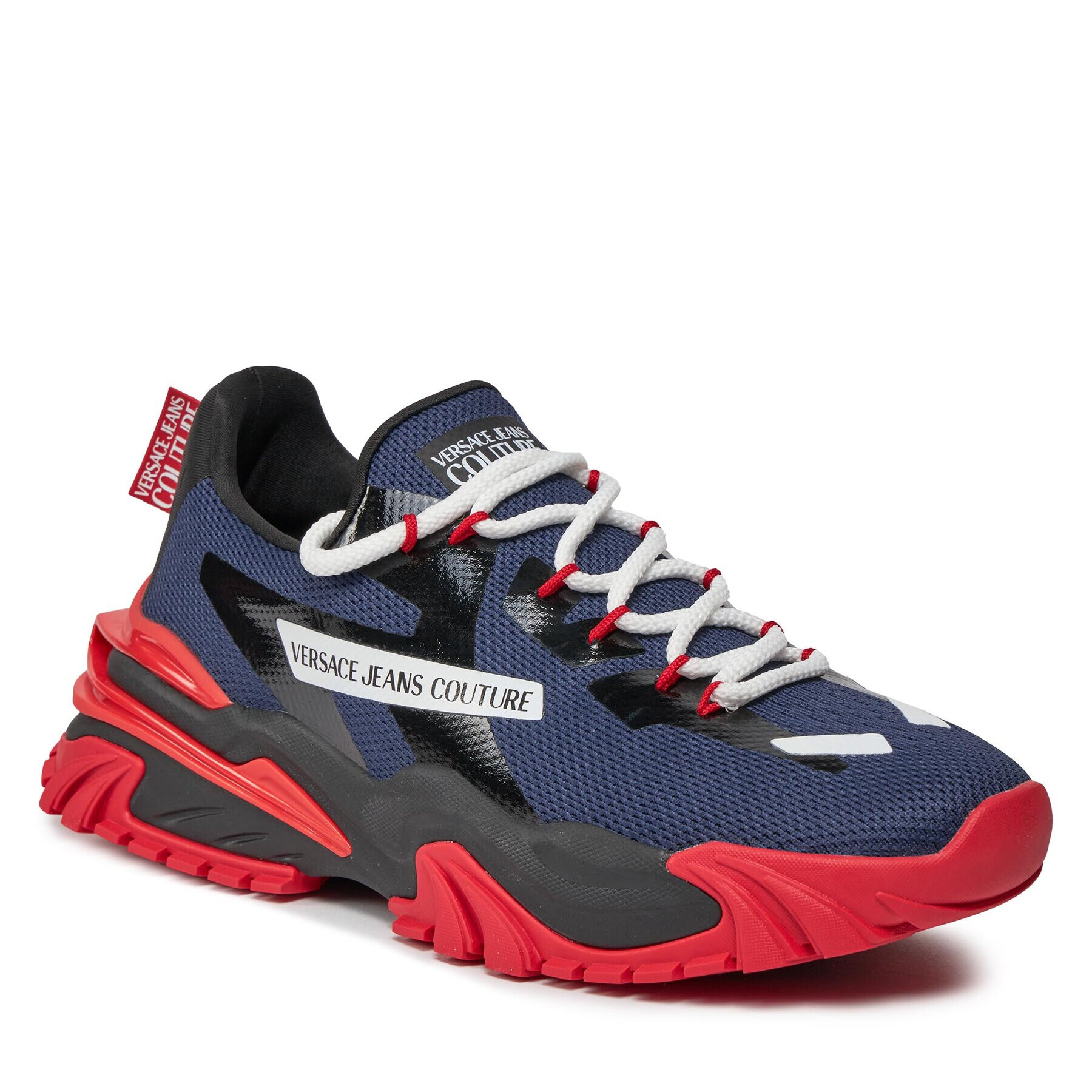 Versace Jeans Couture Сникърси 75YA3SI8 Тъмносин - Pepit.bg