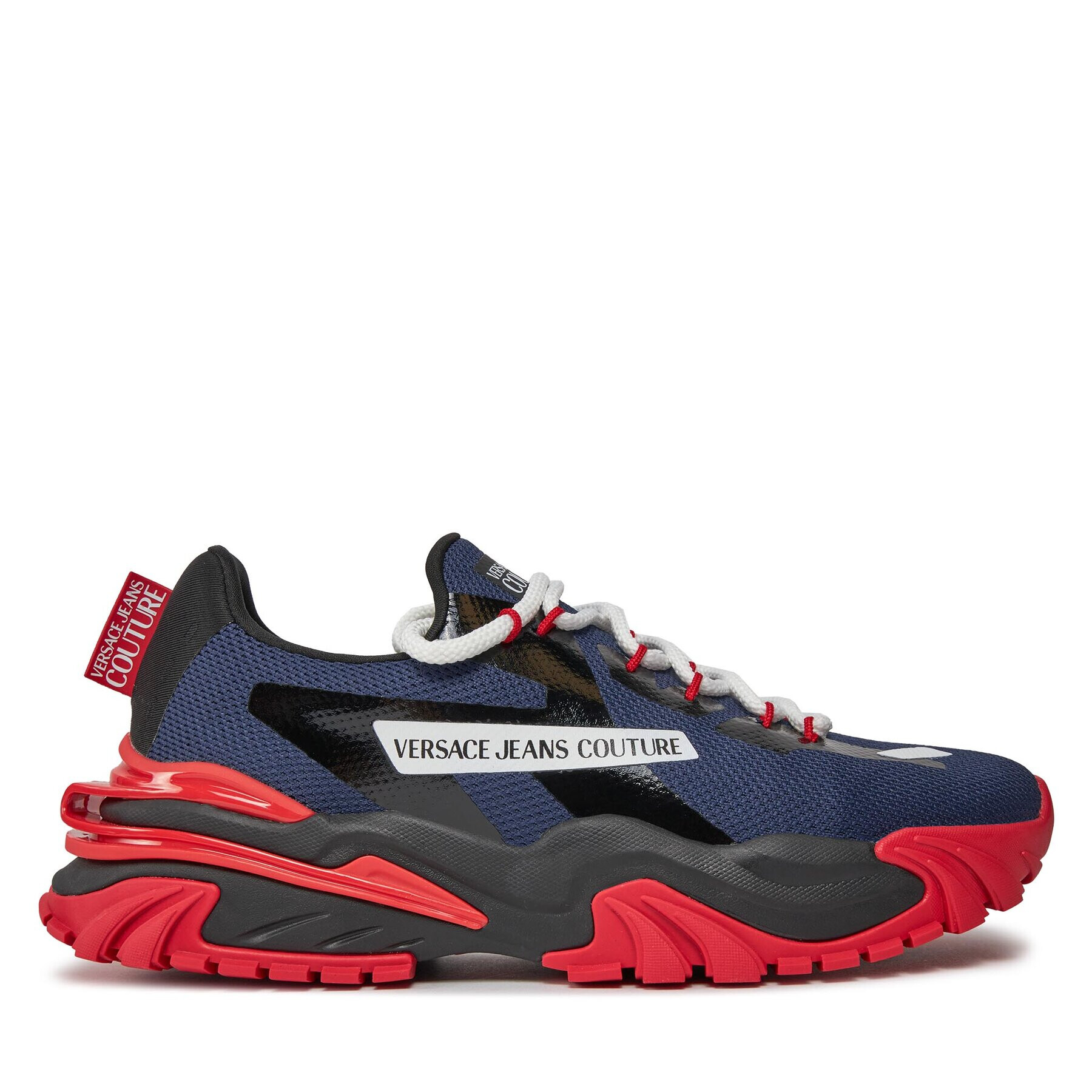 Versace Jeans Couture Сникърси 75YA3SI8 Тъмносин - Pepit.bg