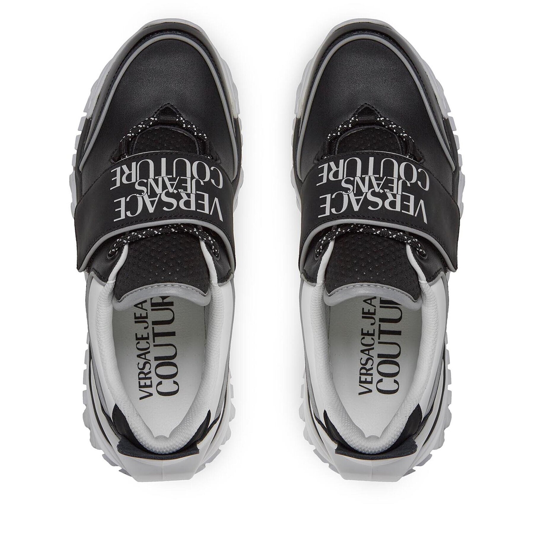 Versace Jeans Couture Сникърси 75YA3SIA Черен - Pepit.bg