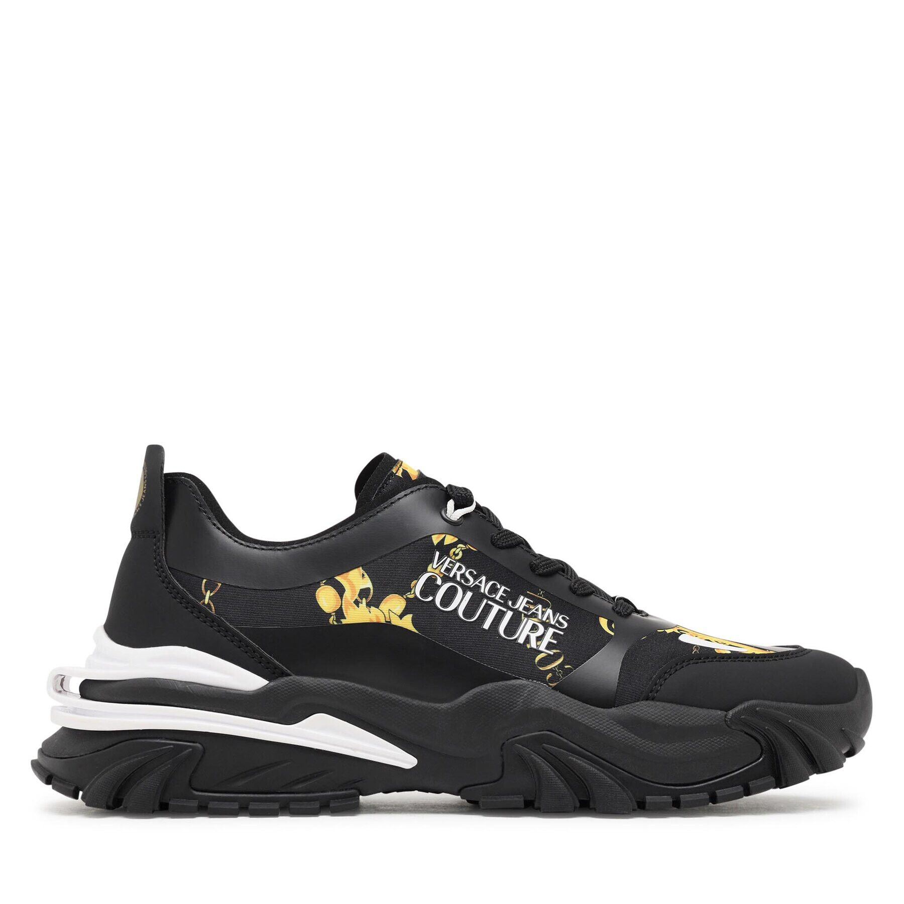 Versace Jeans Couture Сникърси 75YA3SIB Черен - Pepit.bg