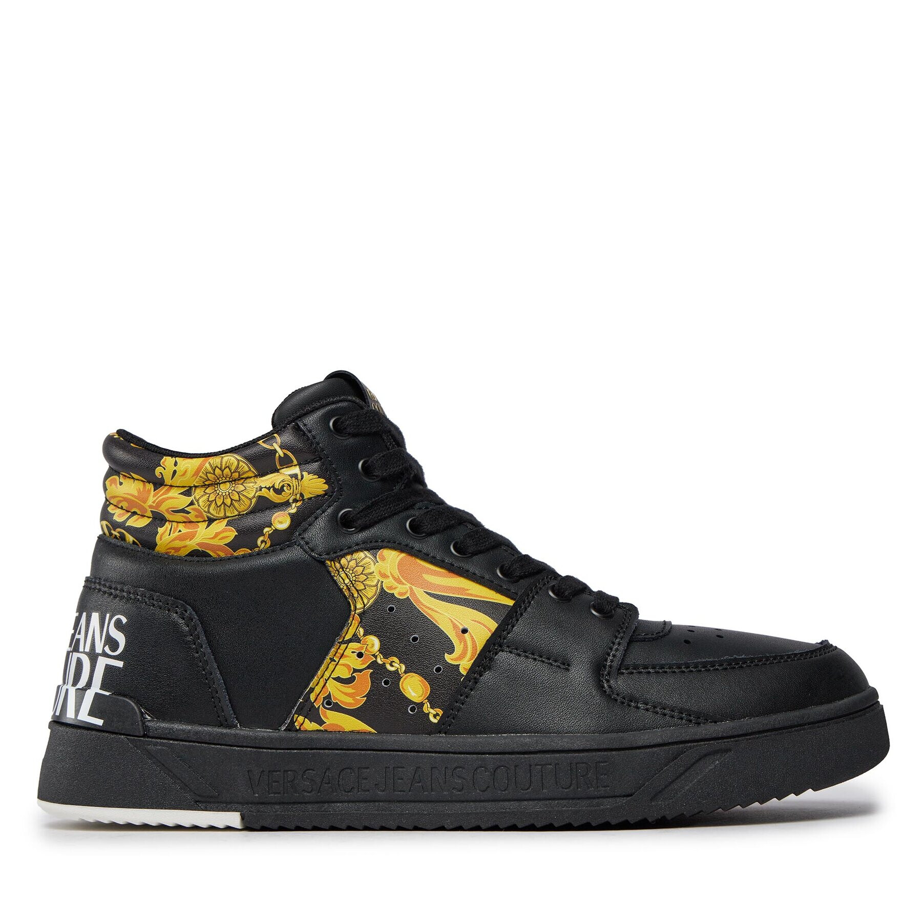 Versace Jeans Couture Сникърси 75YA3SJ7 Черен - Pepit.bg