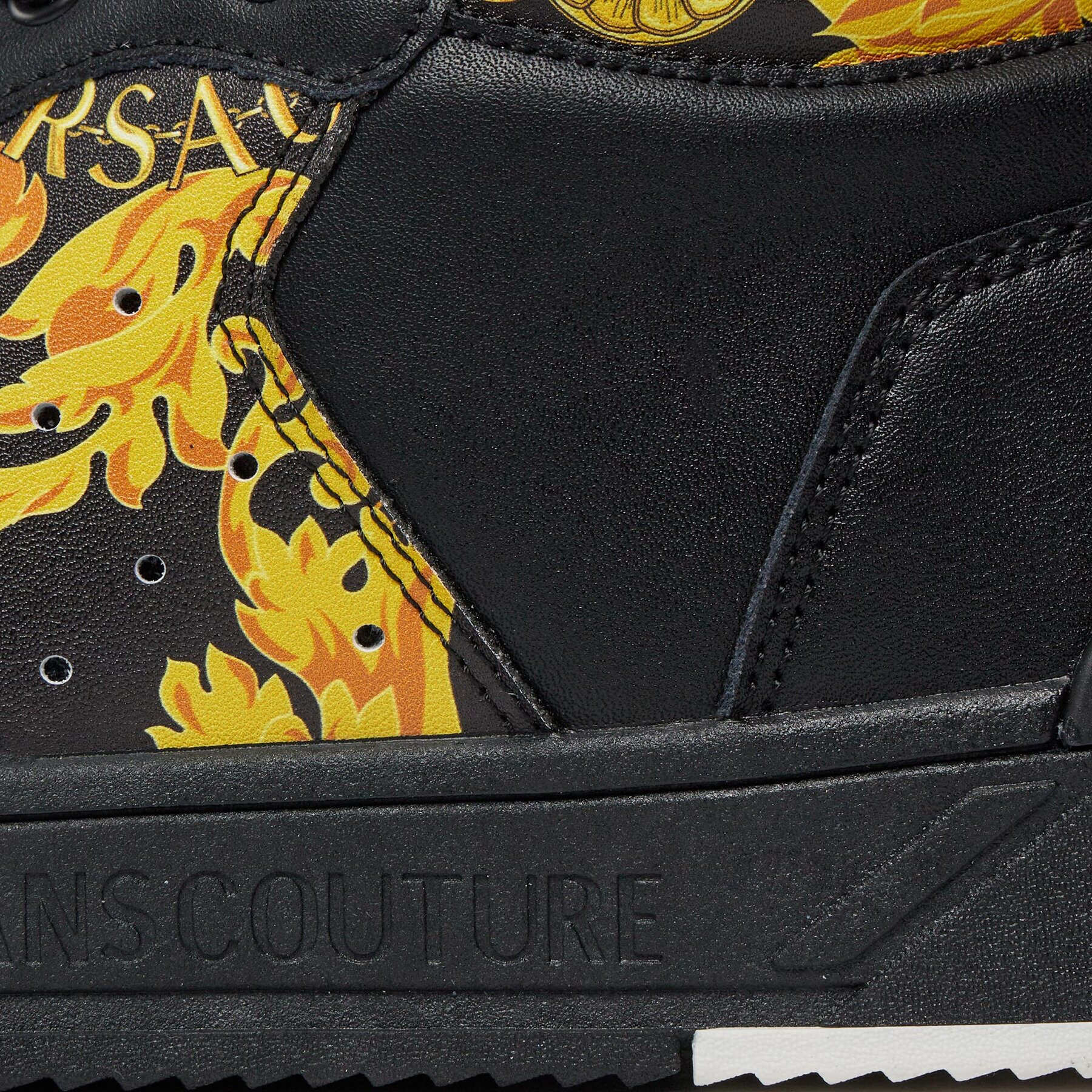 Versace Jeans Couture Сникърси 75YA3SJ7 Черен - Pepit.bg