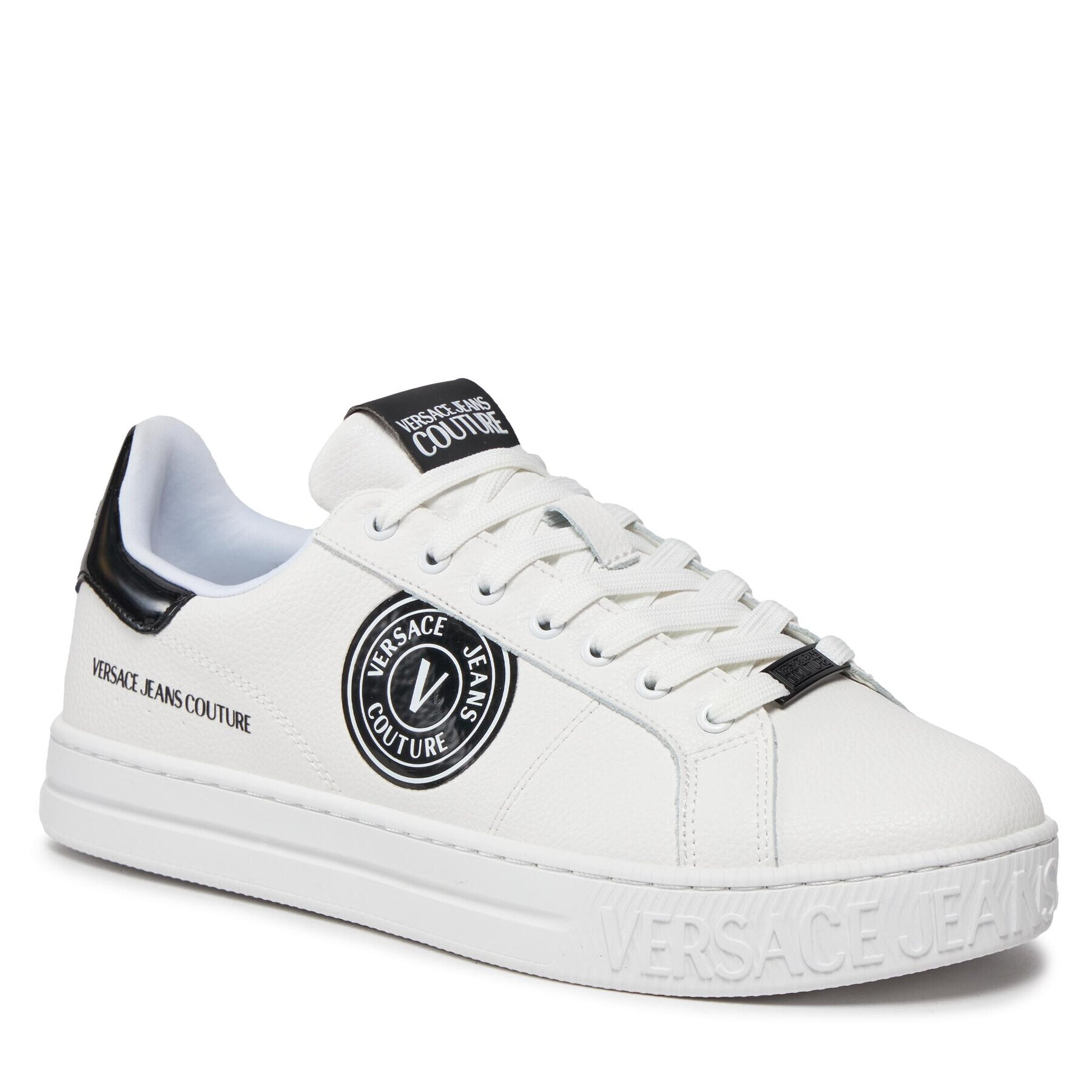 Versace Jeans Couture Сникърси 75YA3SK1 Бял - Pepit.bg