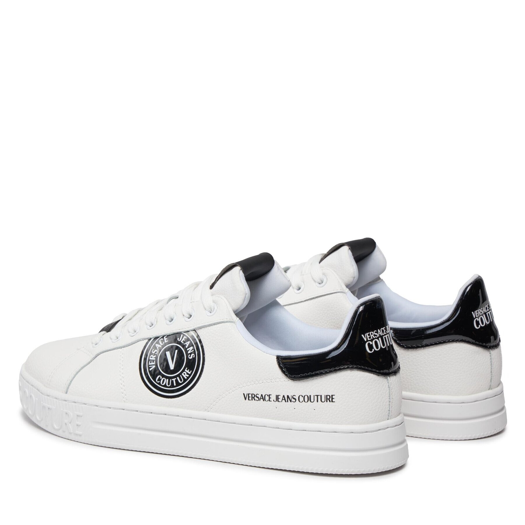 Versace Jeans Couture Сникърси 75YA3SK1 Бял - Pepit.bg