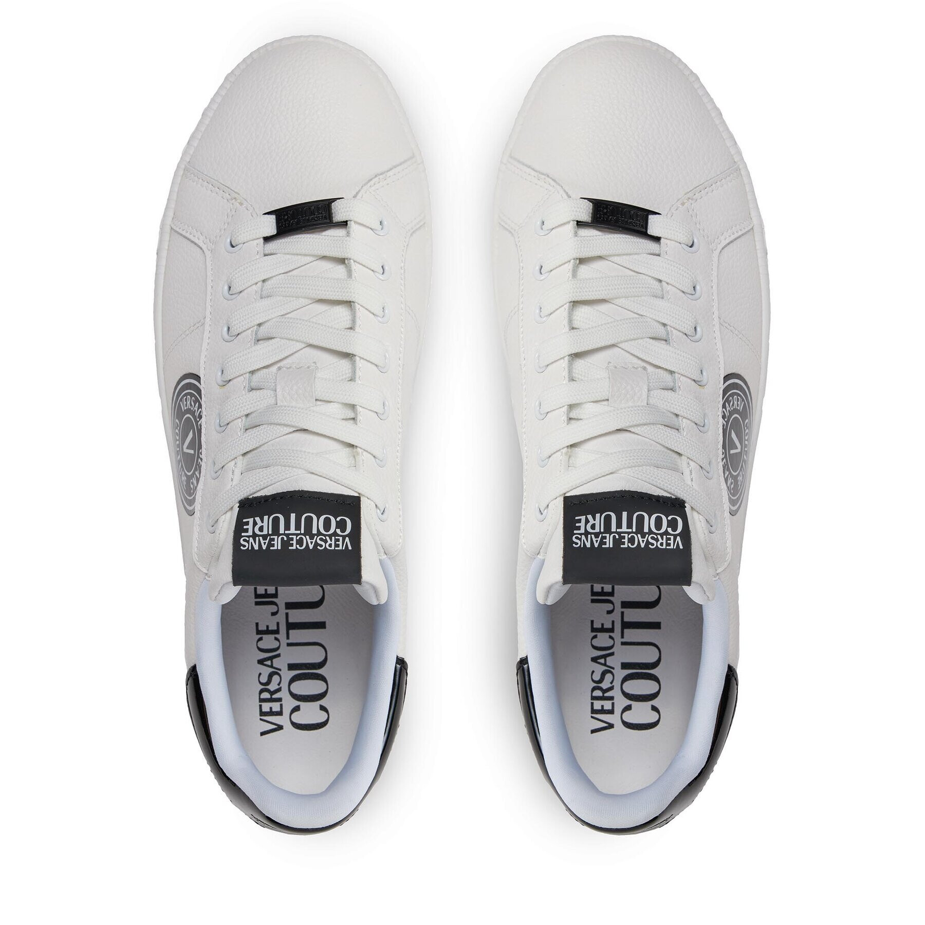 Versace Jeans Couture Сникърси 75YA3SK1 Бял - Pepit.bg