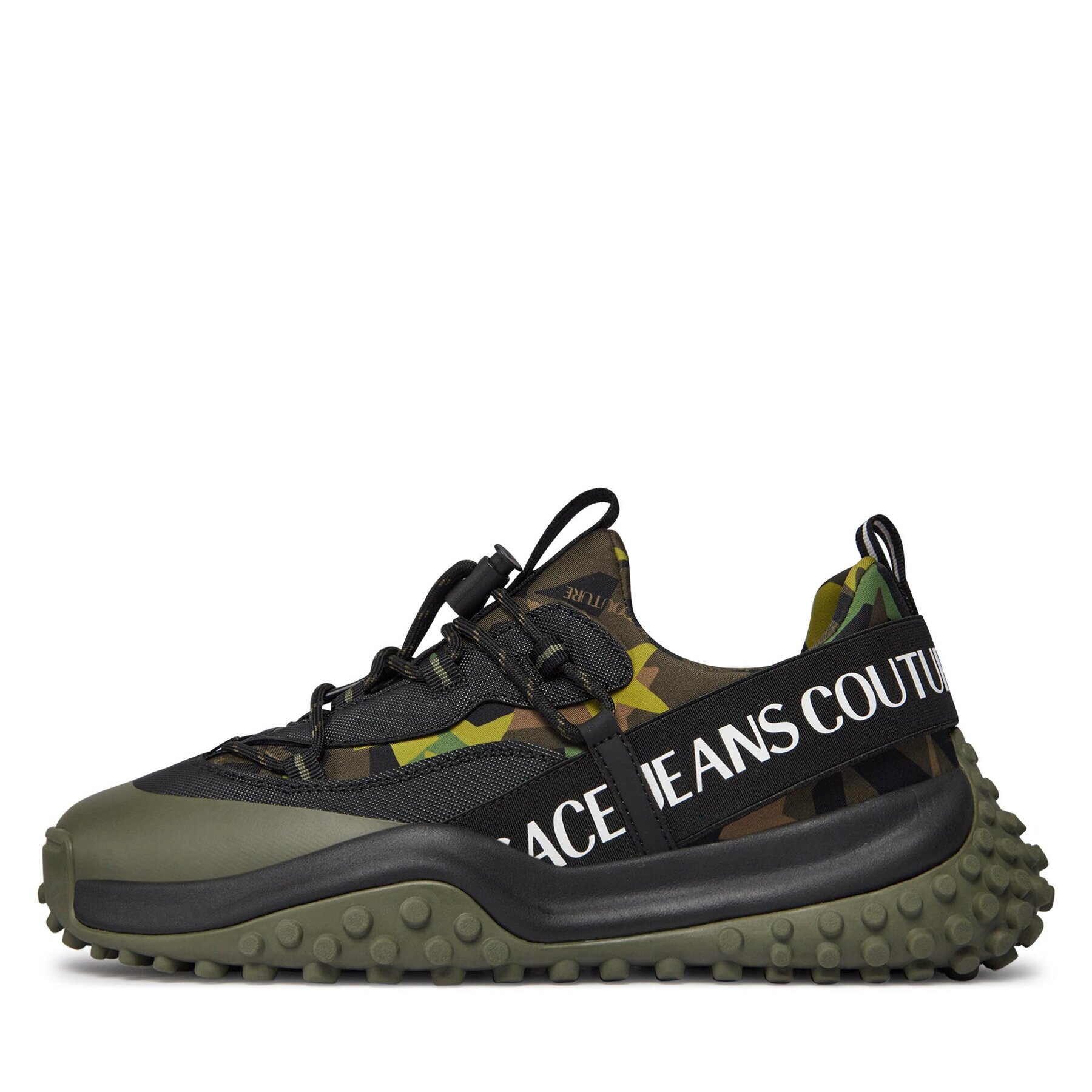 Versace Jeans Couture Сникърси 75YA3SN2 Каки - Pepit.bg