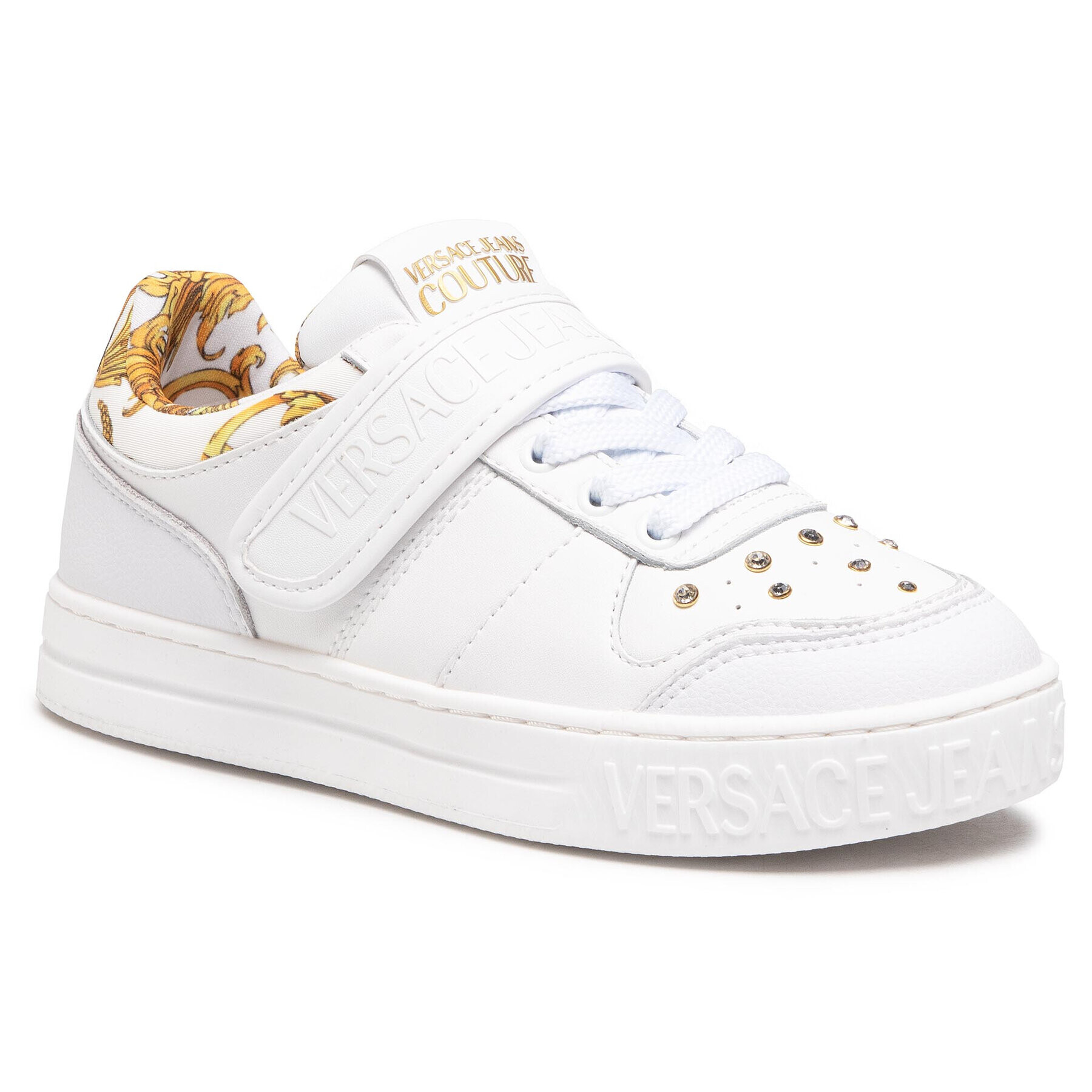 Versace Jeans Couture Сникърси E0VWASK3 Бял - Pepit.bg