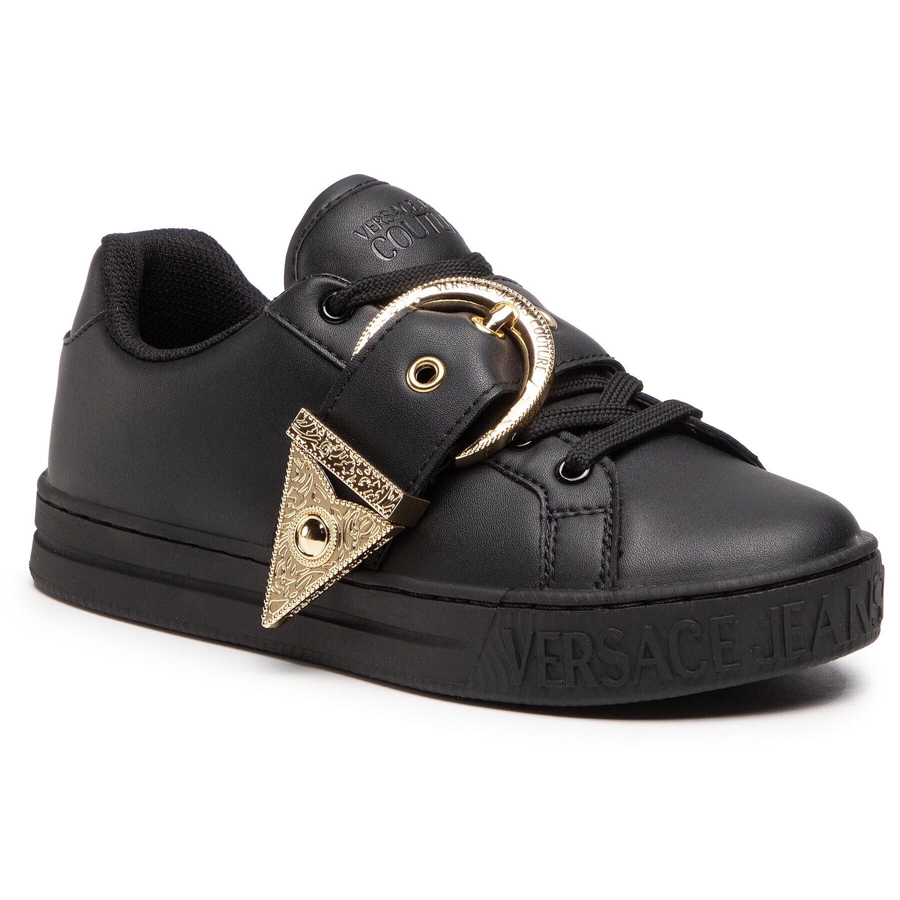 Versace Jeans Couture Сникърси E0VWASK9 Черен - Pepit.bg