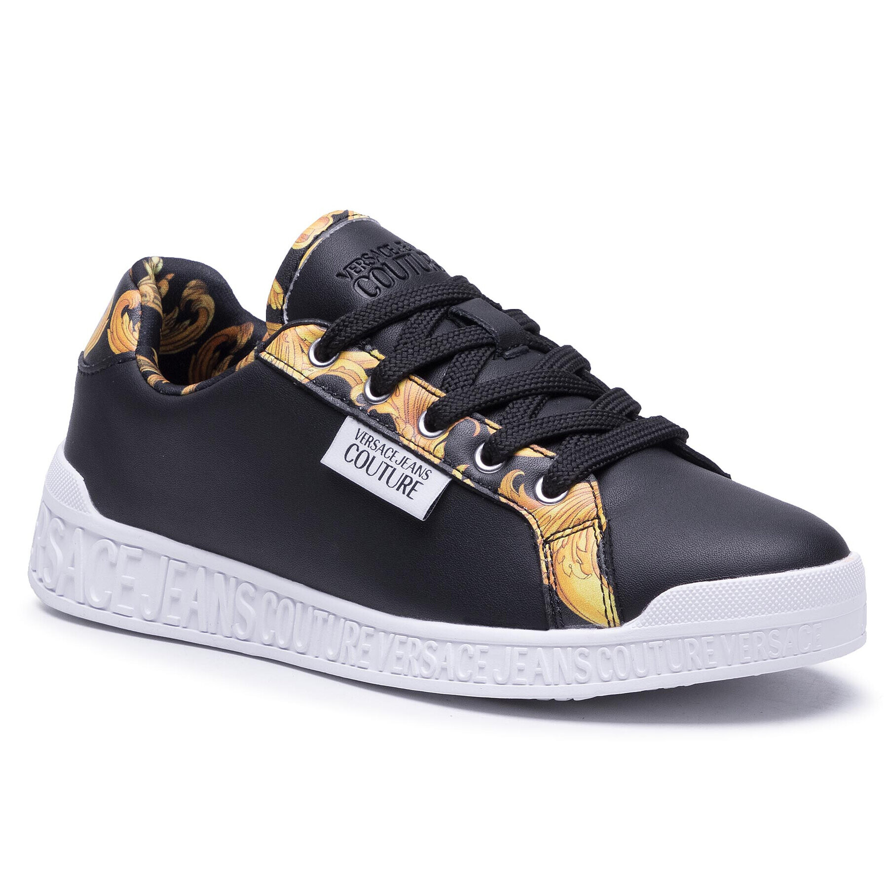 Versace Jeans Couture Сникърси E0VWASP1 Черен - Pepit.bg