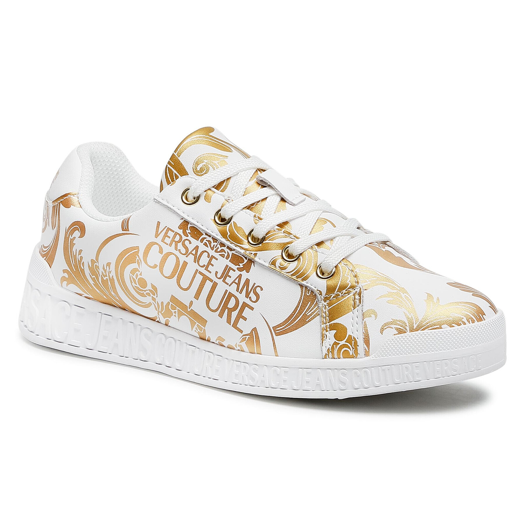 Versace Jeans Couture Сникърси E0VWASP7 Бял - Pepit.bg