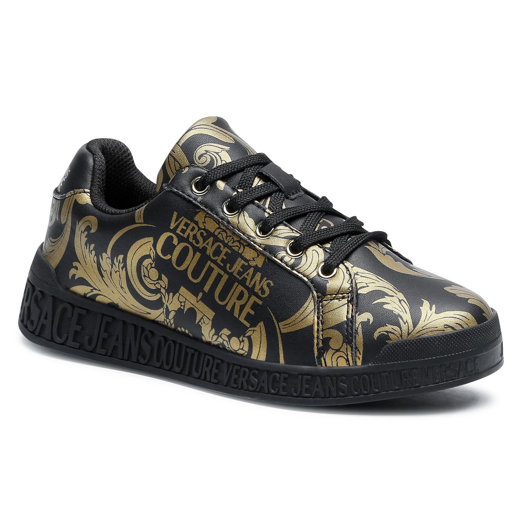Versace Jeans Couture Сникърси E0VWASP7 Черен - Pepit.bg