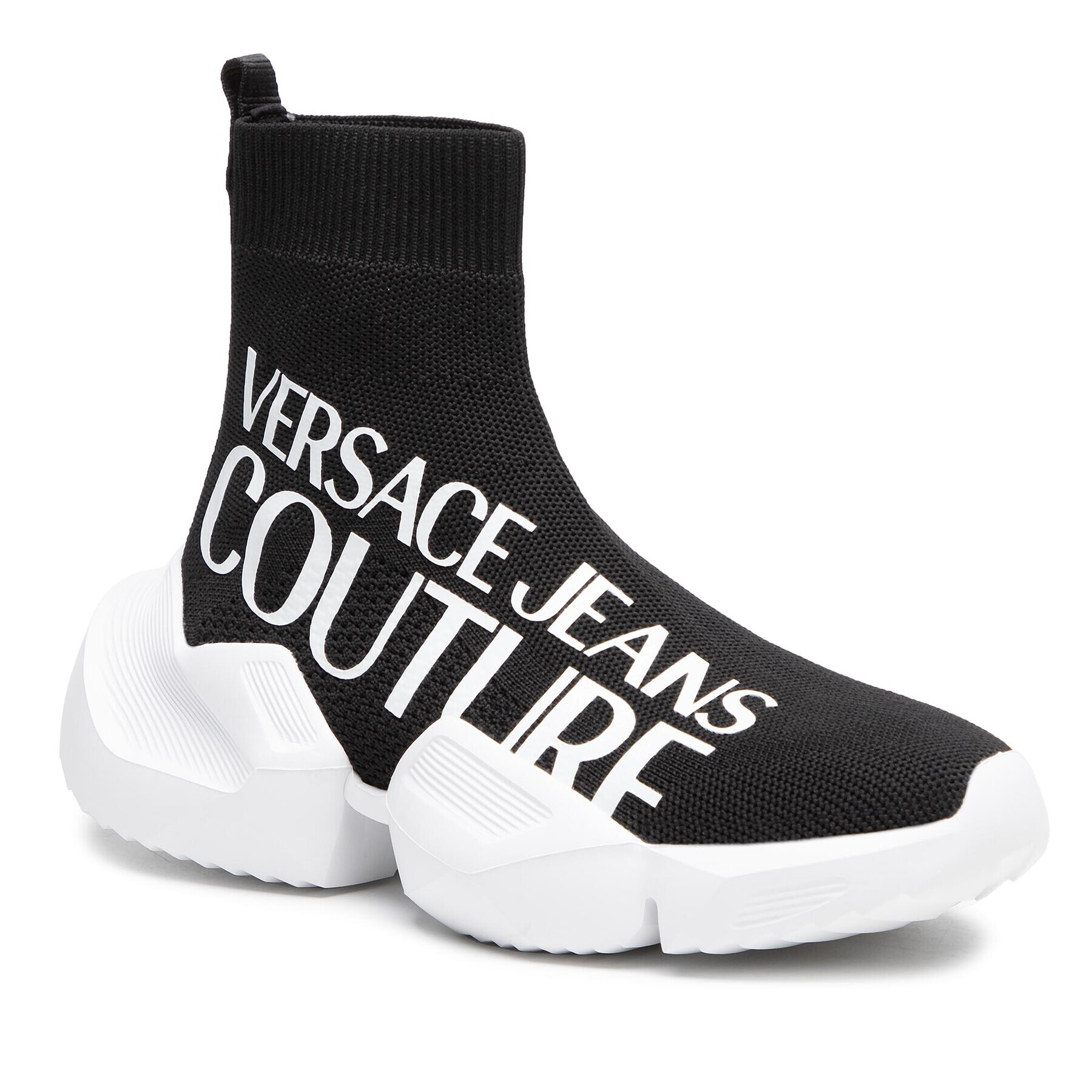 Versace Jeans Couture Сникърси E0VWASU1 Черен - Pepit.bg