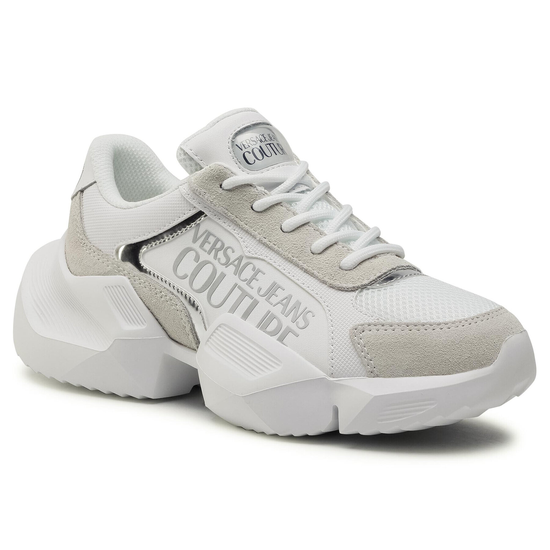Versace Jeans Couture Сникърси E0VWASU3 Бял - Pepit.bg