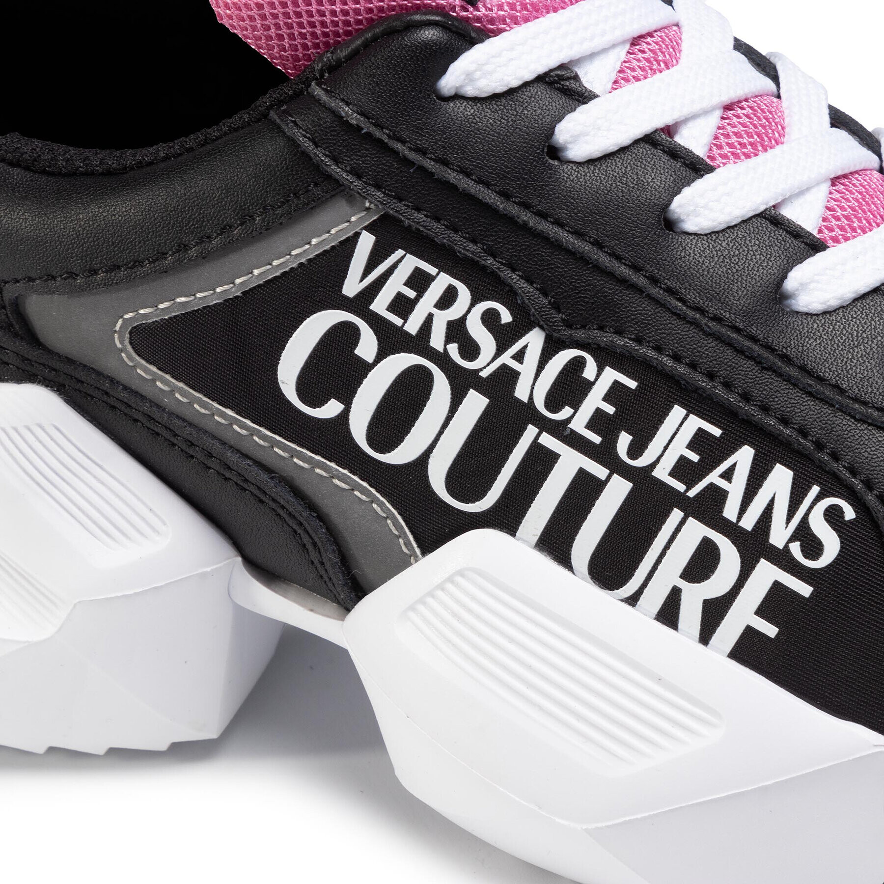 Versace Jeans Couture Сникърси E0VZASU3 Черен - Pepit.bg