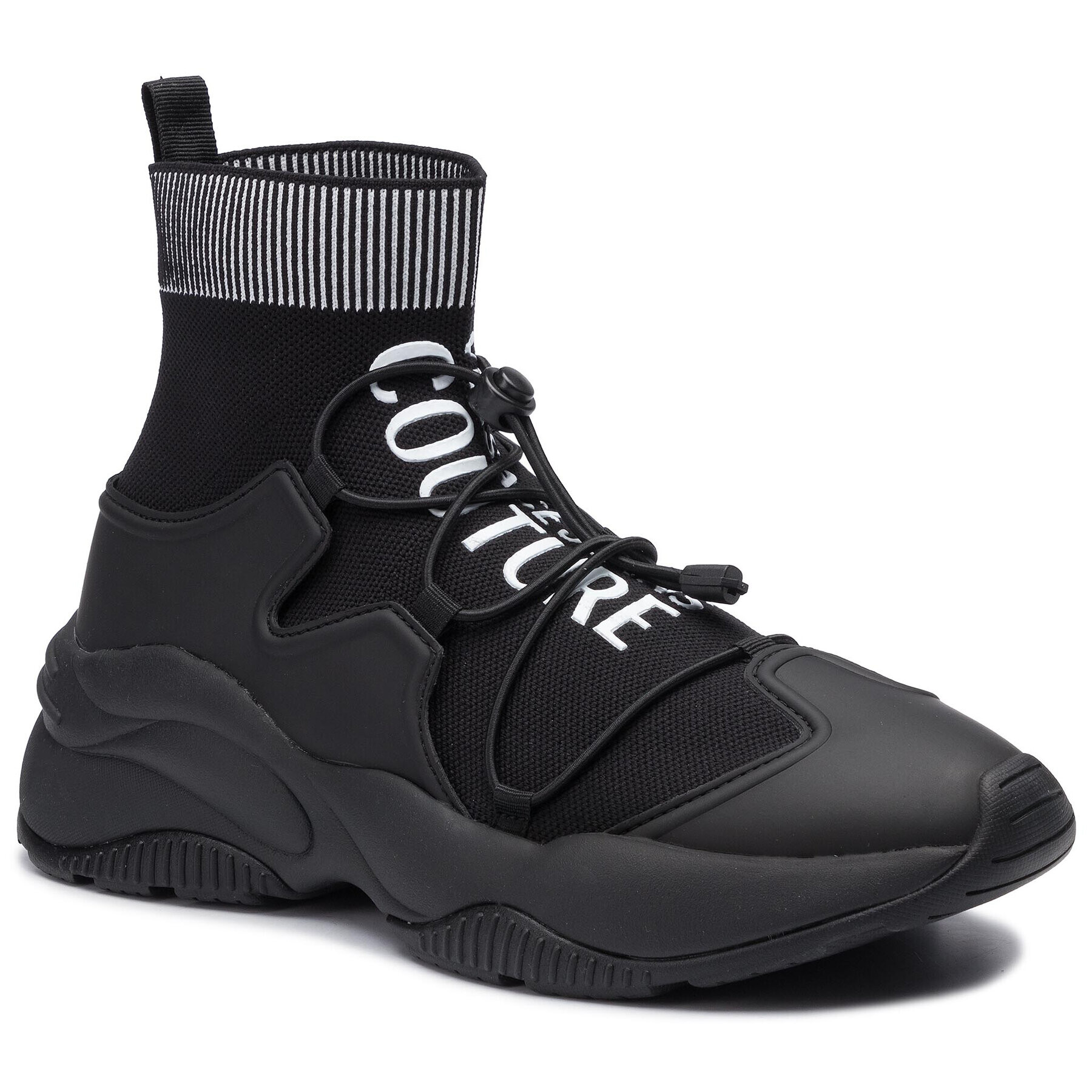 Versace Jeans Couture Сникърси E0YUBSI7 Черен - Pepit.bg