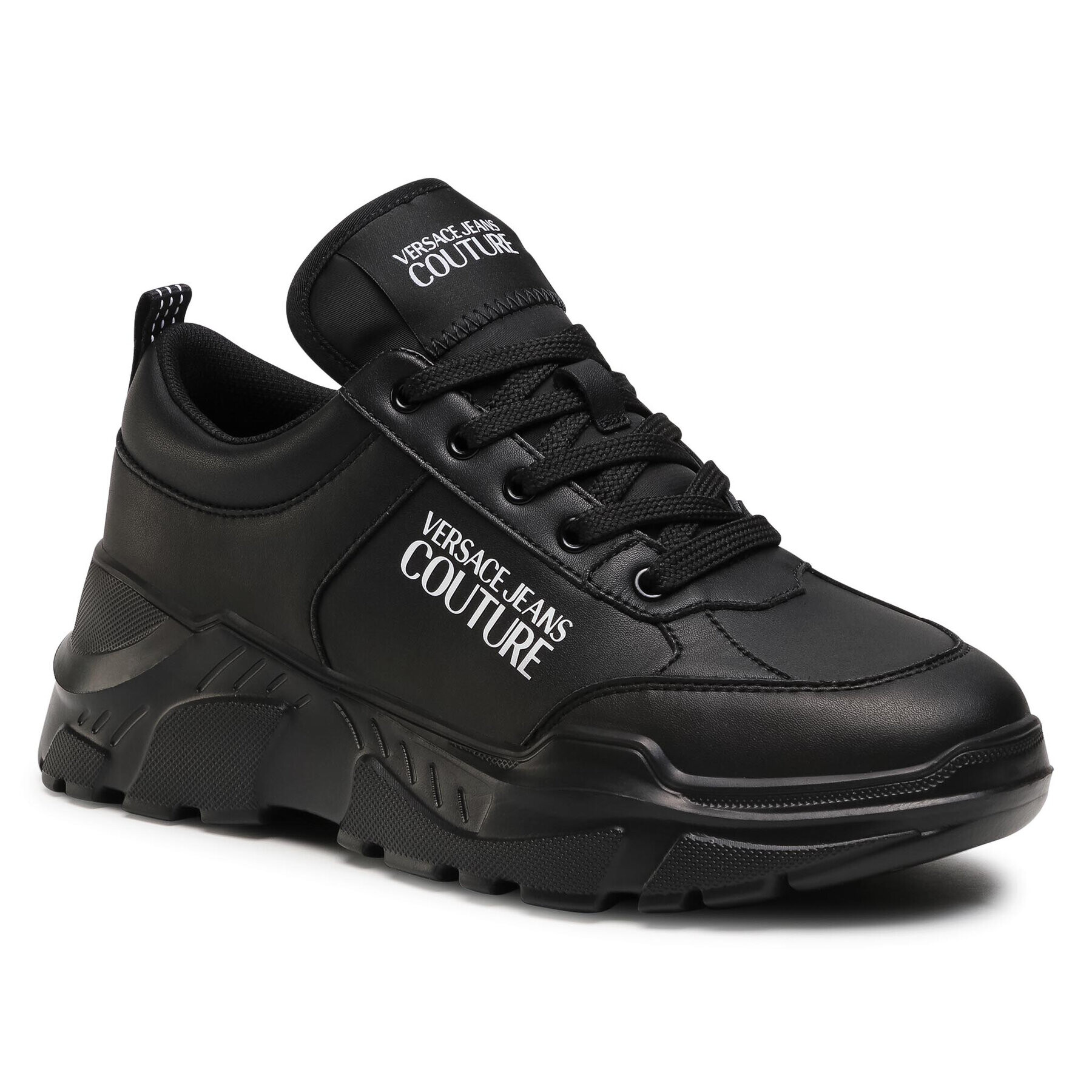 Versace Jeans Couture Сникърси E0YWASC1 Черен - Pepit.bg