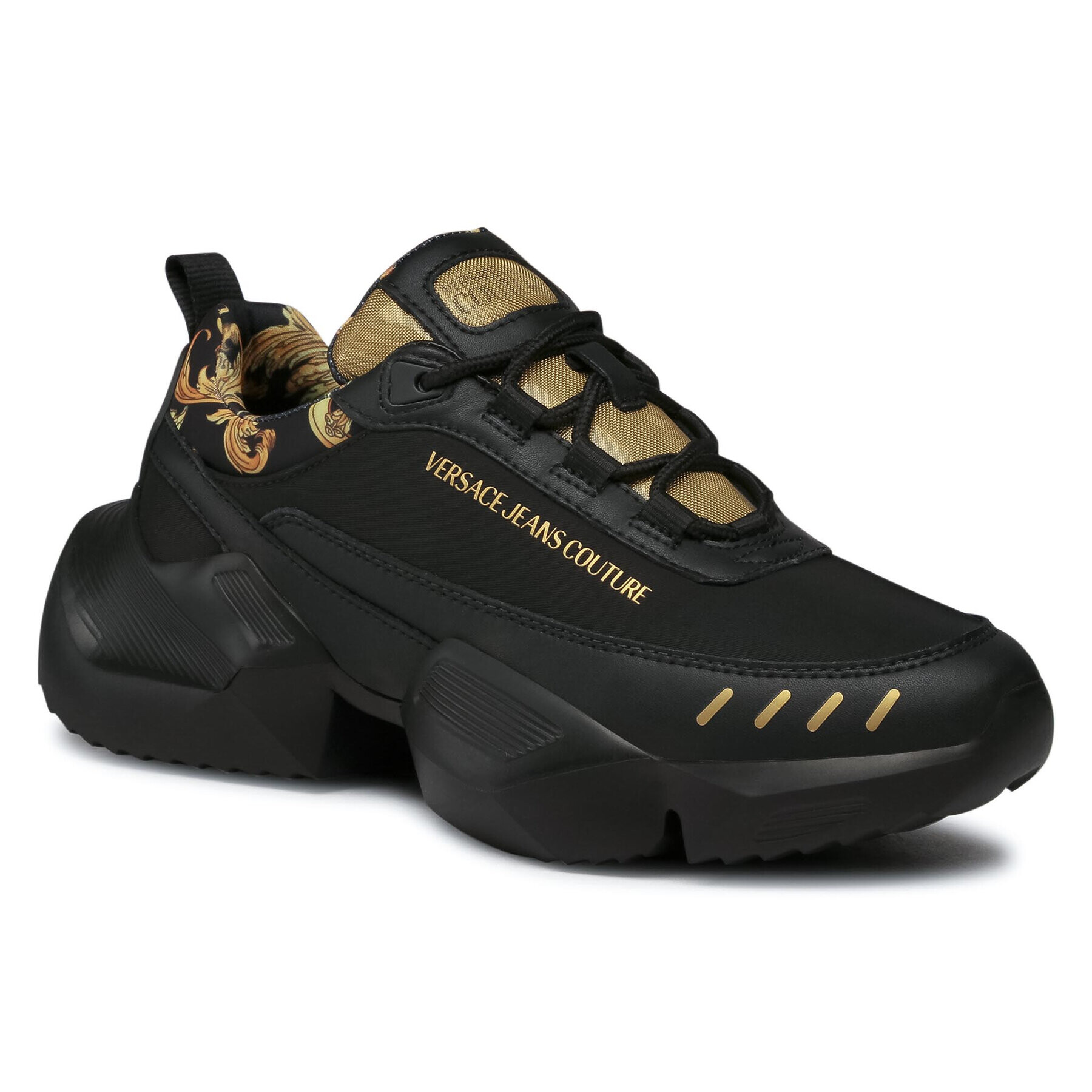 Versace Jeans Couture Сникърси E0YWASU5 Черен - Pepit.bg