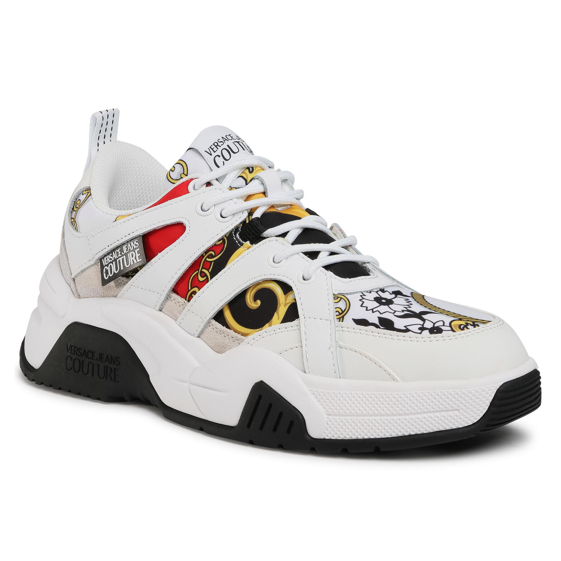 Versace Jeans Couture Сникърси E0YZASF2 Бял - Pepit.bg