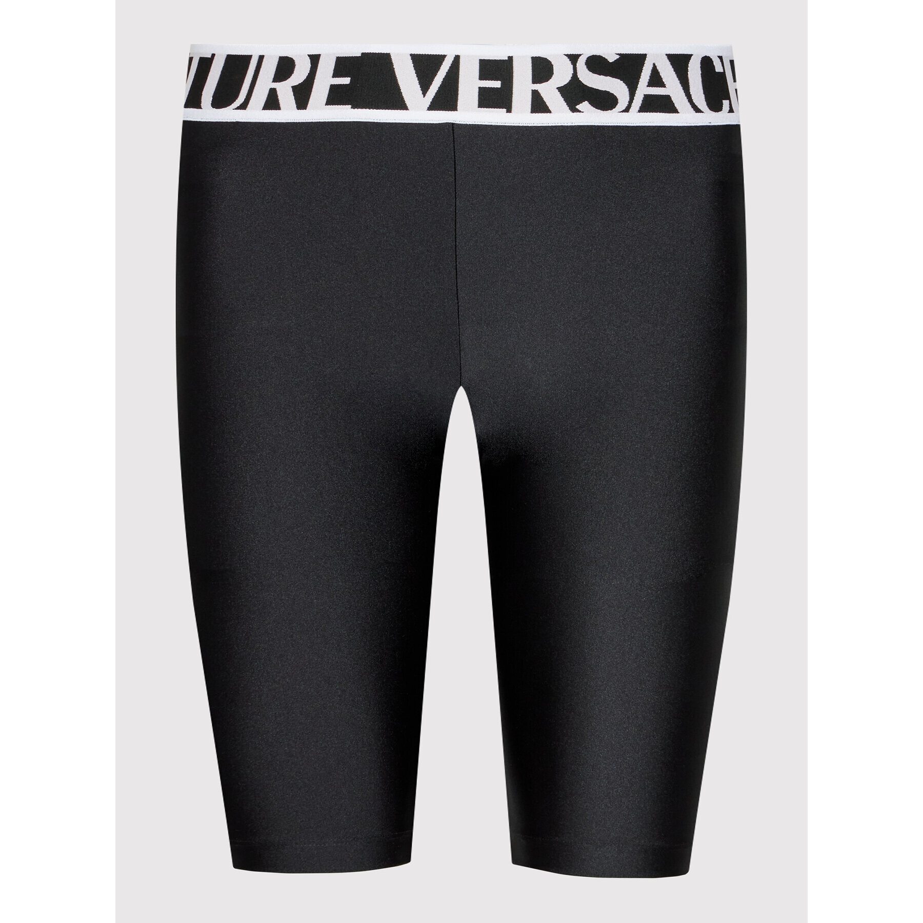 Versace Jeans Couture Спортни шорти Logo 72HAC110 Черен Slim Fit - Pepit.bg