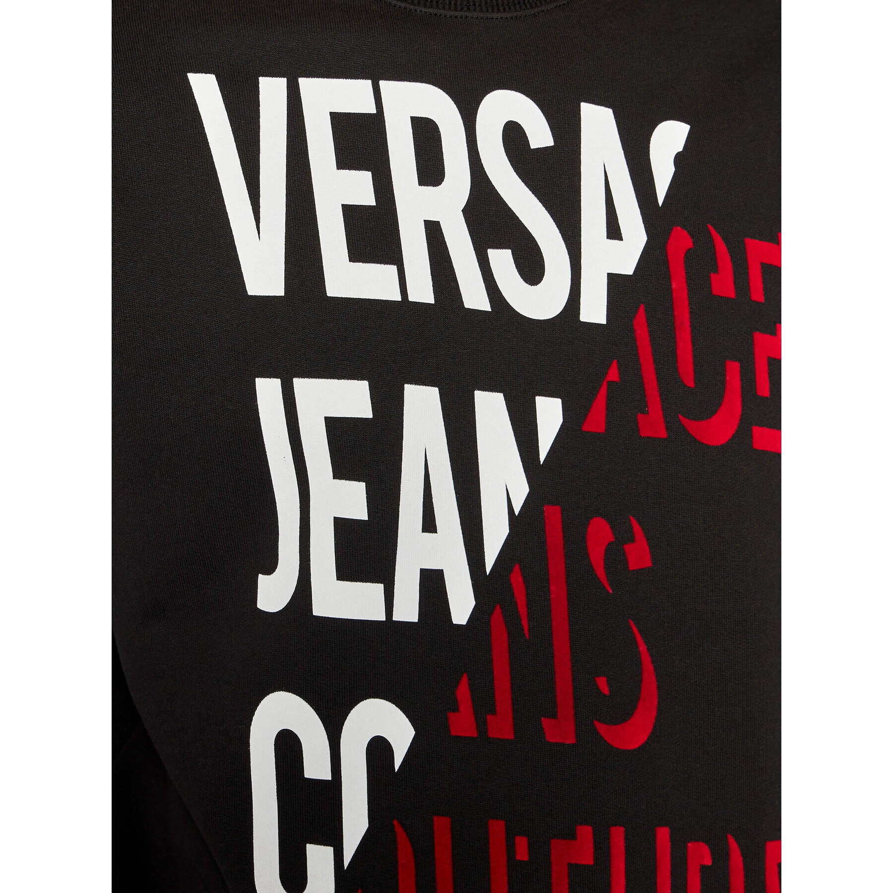 Versace Jeans Couture Суитшърт 71GAIF04 Черен Regular Fit - Pepit.bg