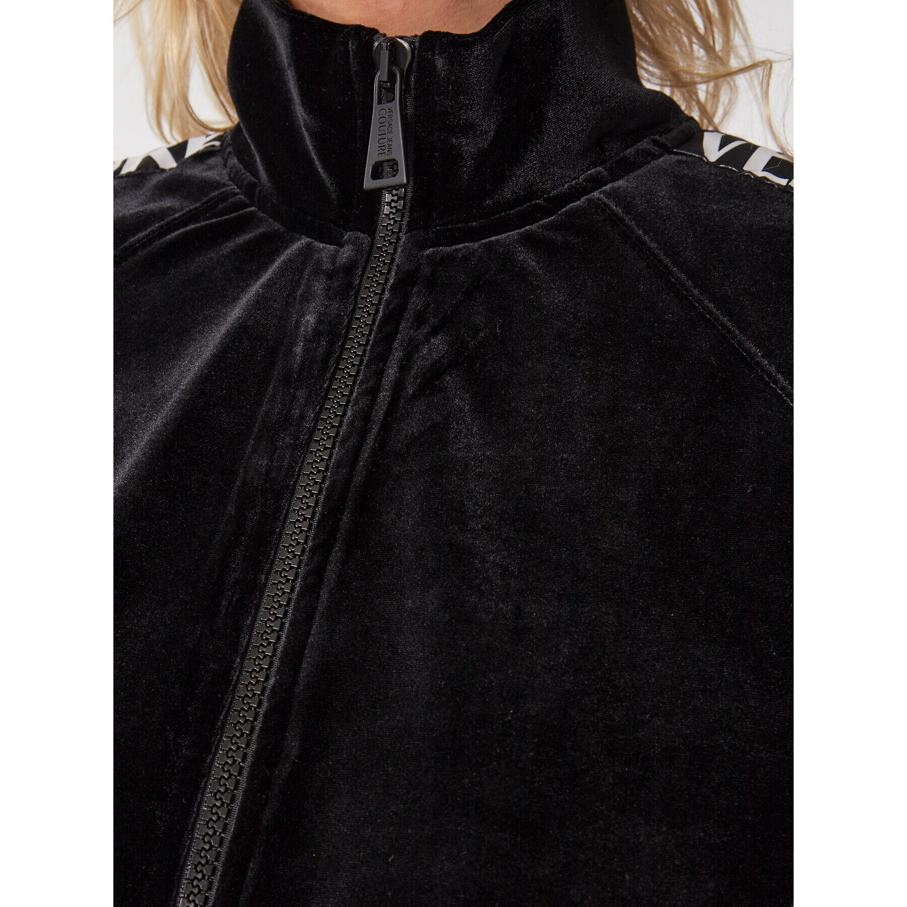 Versace Jeans Couture Суитшърт 73HAI315 Черен Regular Fit - Pepit.bg