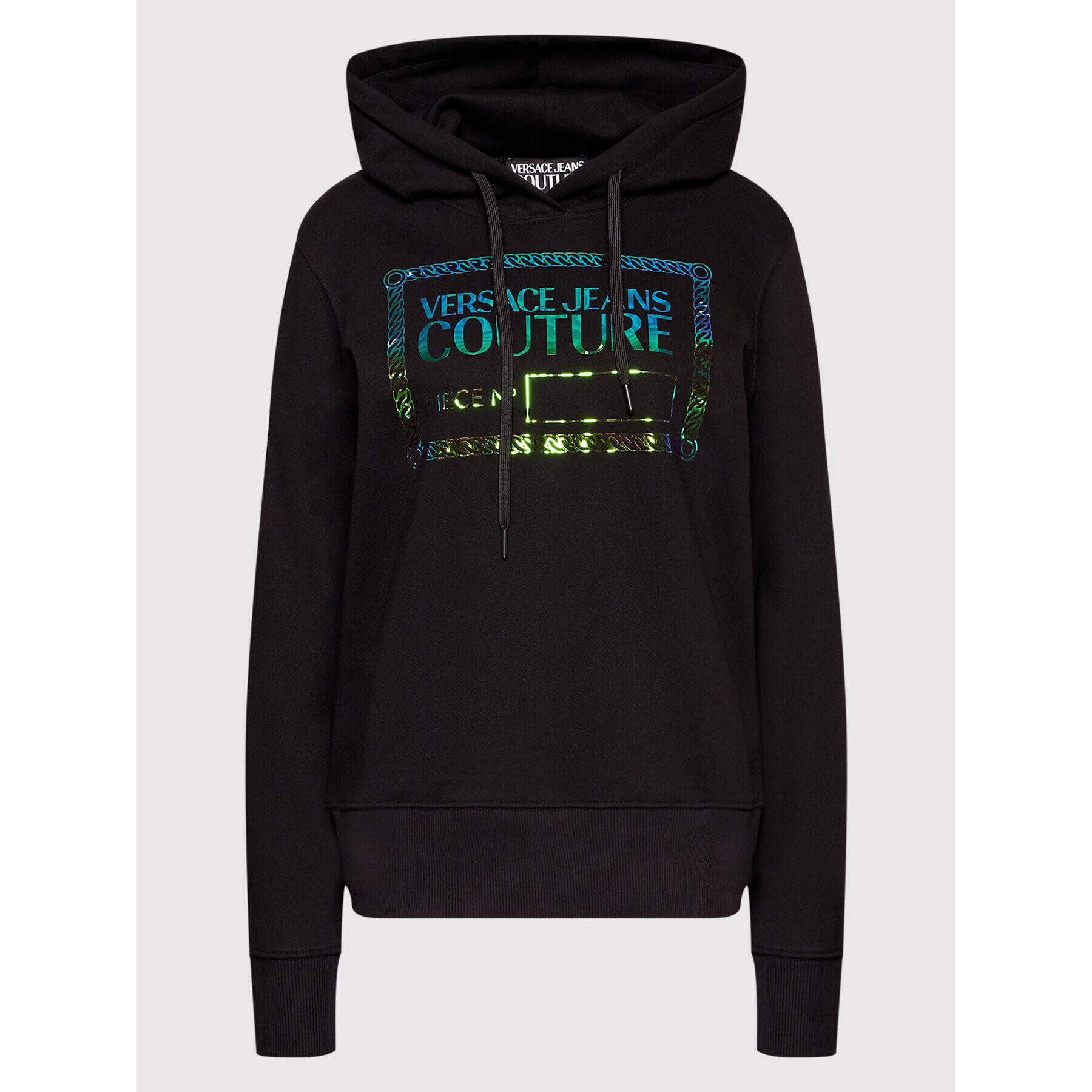 Versace Jeans Couture Суитшърт 73HAIF06 Черен Regular Fit - Pepit.bg
