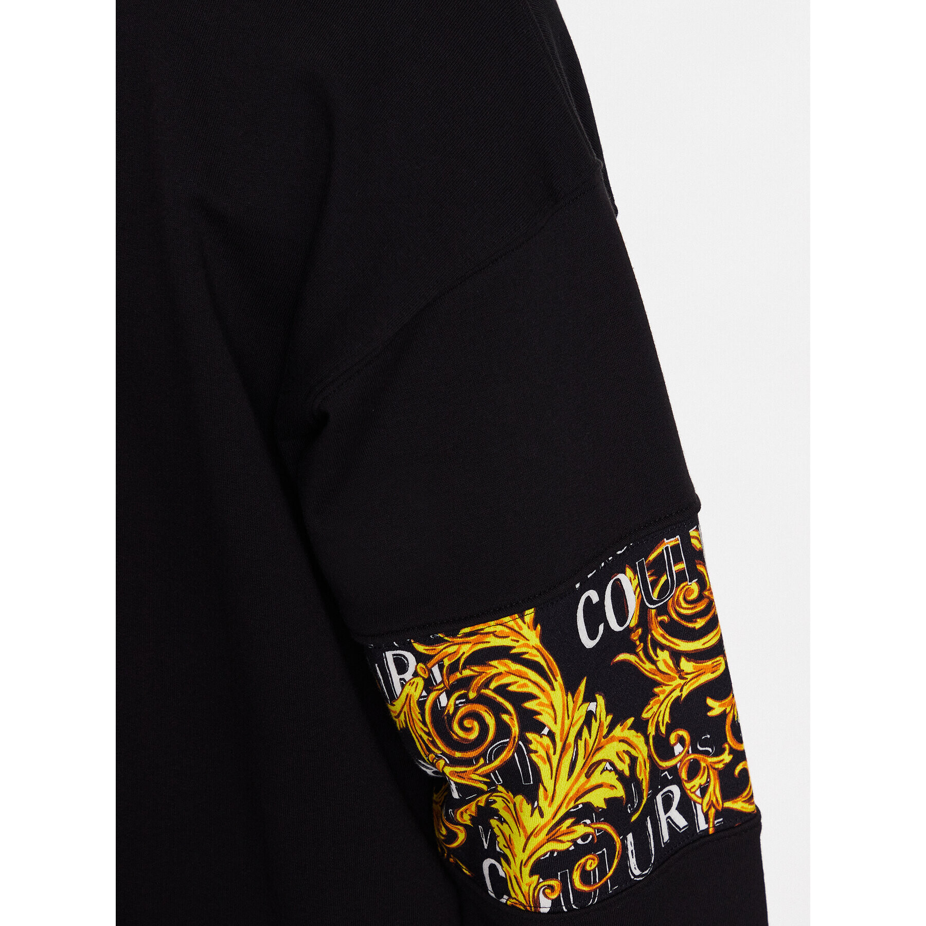 Versace Jeans Couture Суитшърт 74GAI309 Черен Regular Fit - Pepit.bg