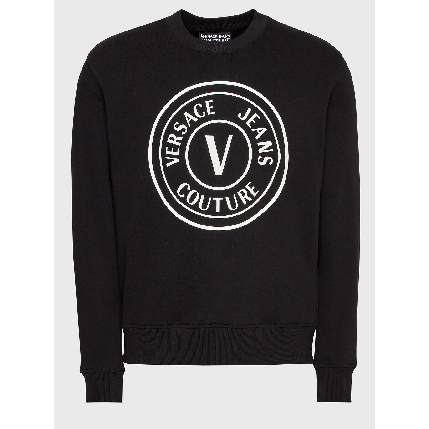 Versace Jeans Couture Суитшърт 74GAIT22 Черен Regular Fit - Pepit.bg