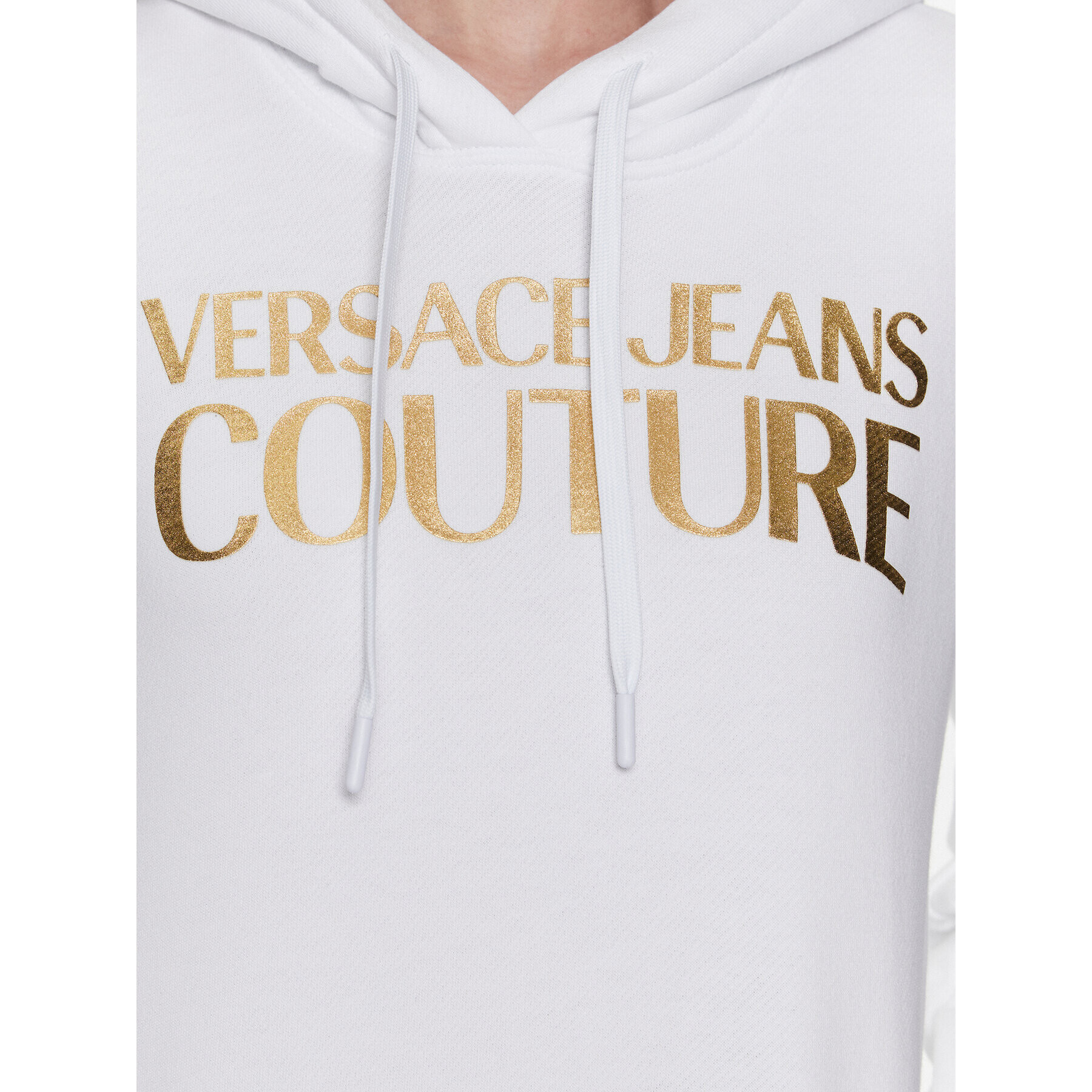 Versace Jeans Couture Суитшърт 74HAIT01 Бял Regular Fit - Pepit.bg