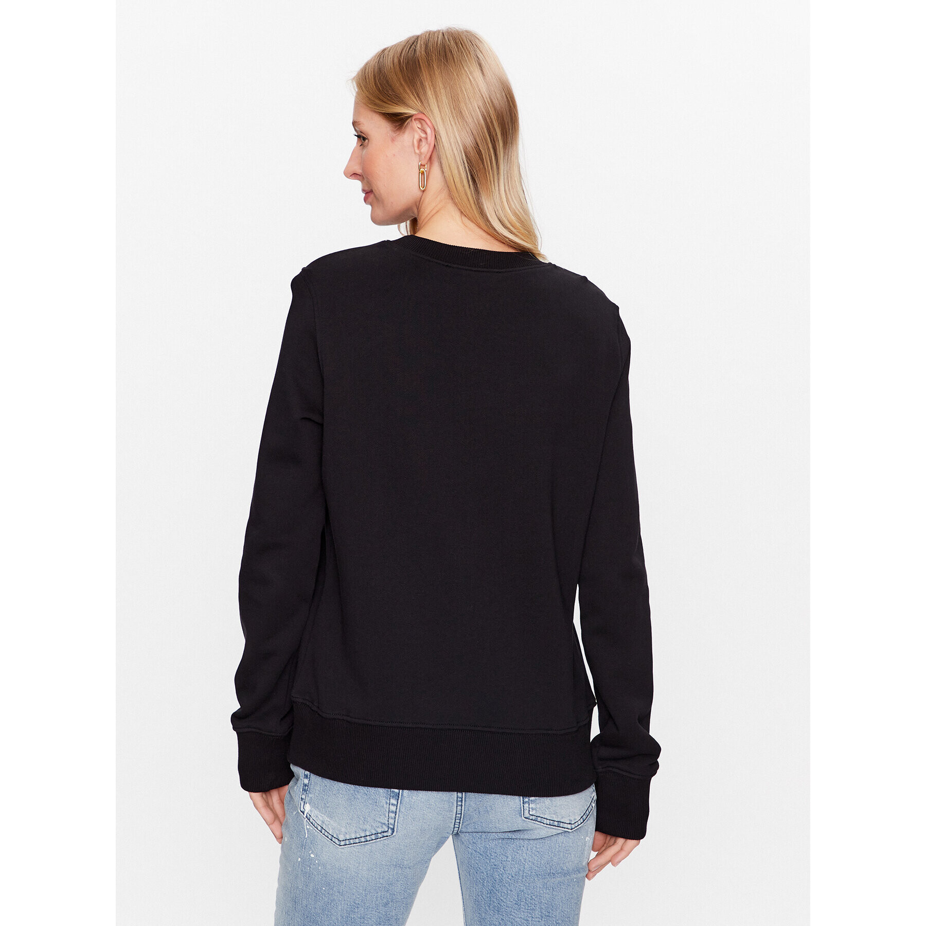 Versace Jeans Couture Суитшърт 74HAIT02 Черен Regular Fit - Pepit.bg