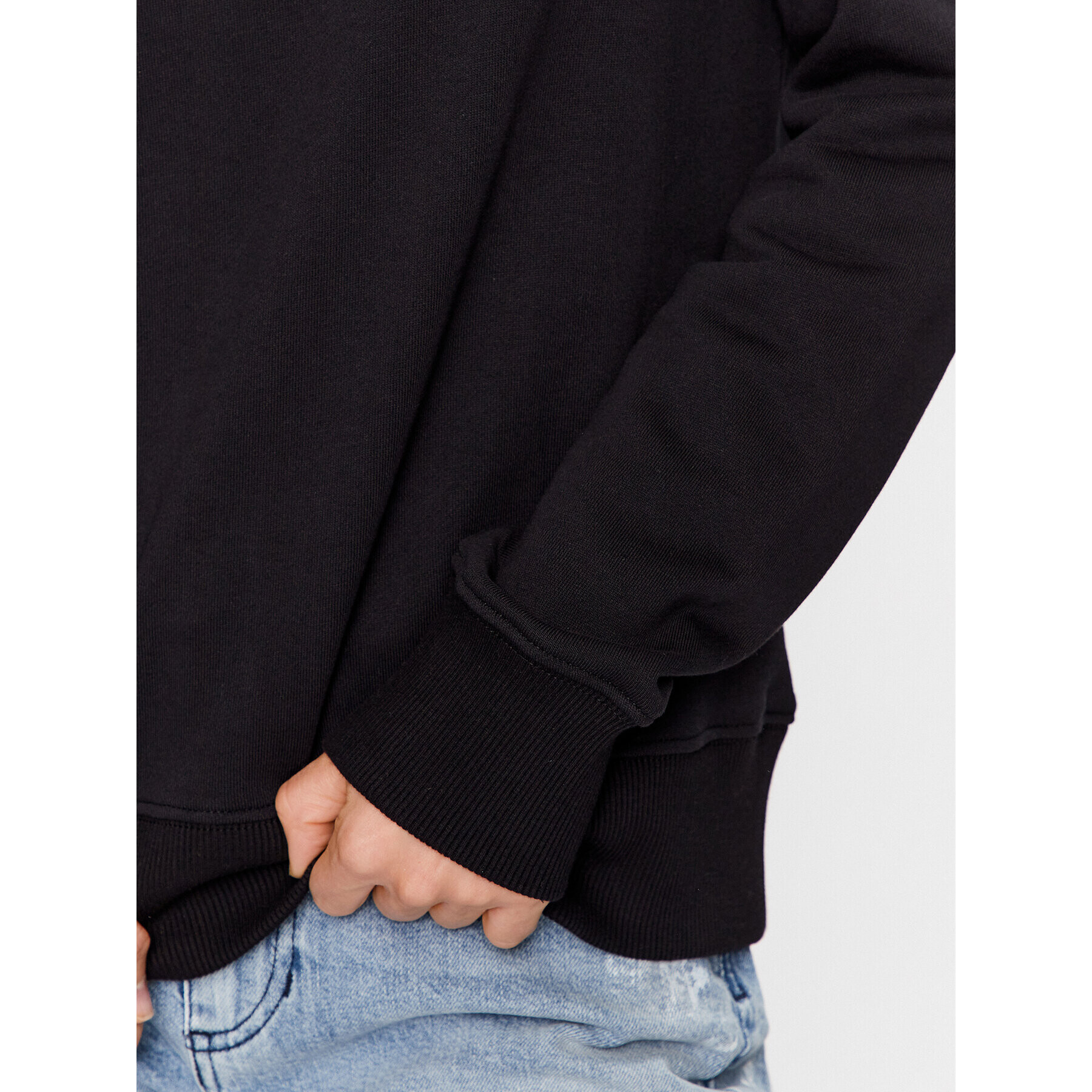 Versace Jeans Couture Суитшърт 74HAIT02 Черен Regular Fit - Pepit.bg