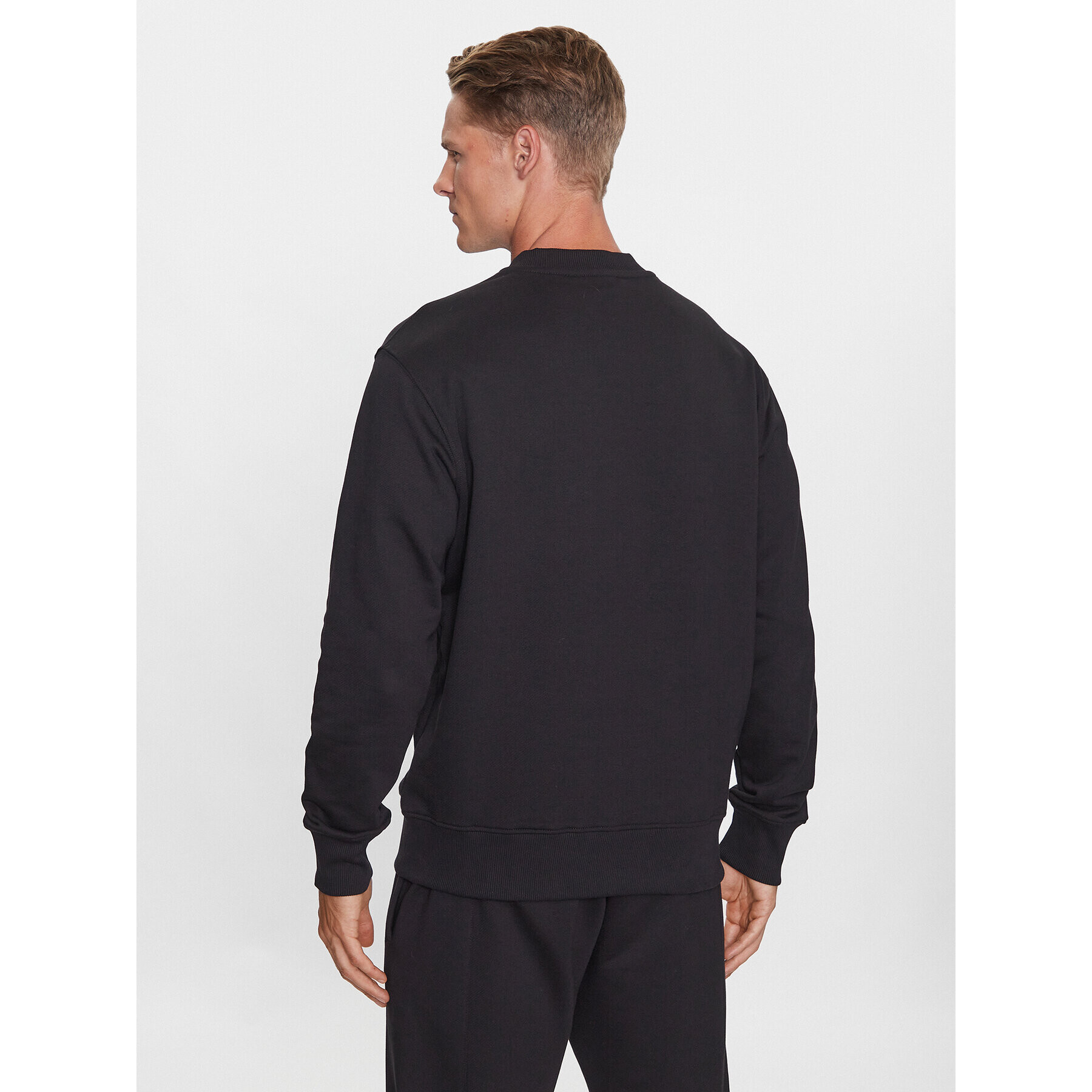 Versace Jeans Couture Суитшърт 75GAIT01 Черен Regular Fit - Pepit.bg