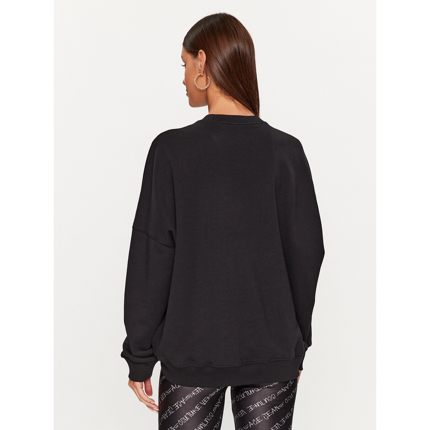 Versace Jeans Couture Суитшърт 75HAIE07 Черен Regular Fit - Pepit.bg