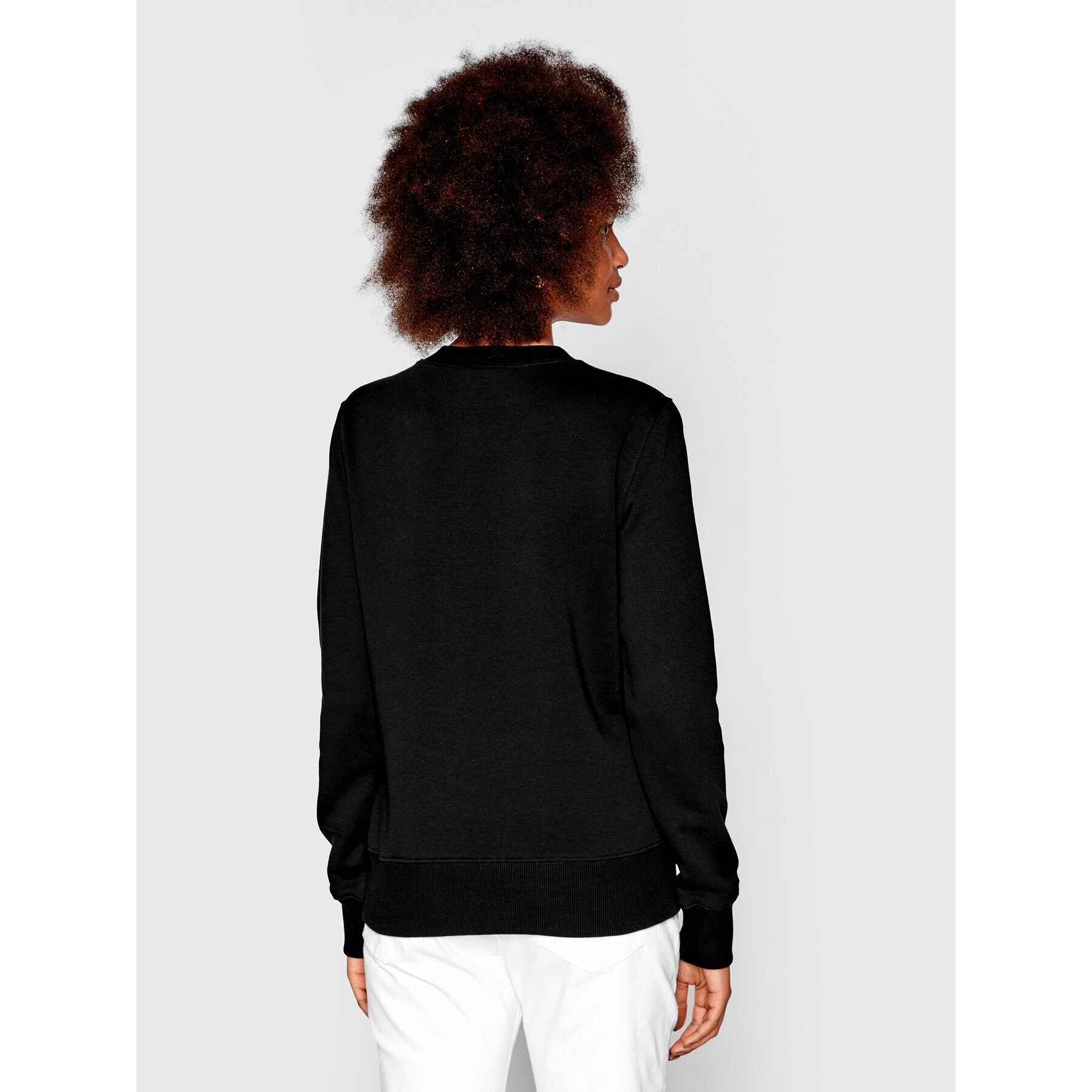Versace Jeans Couture Суитшърт Piece 73HAIG02 Черен Regular Fit - Pepit.bg