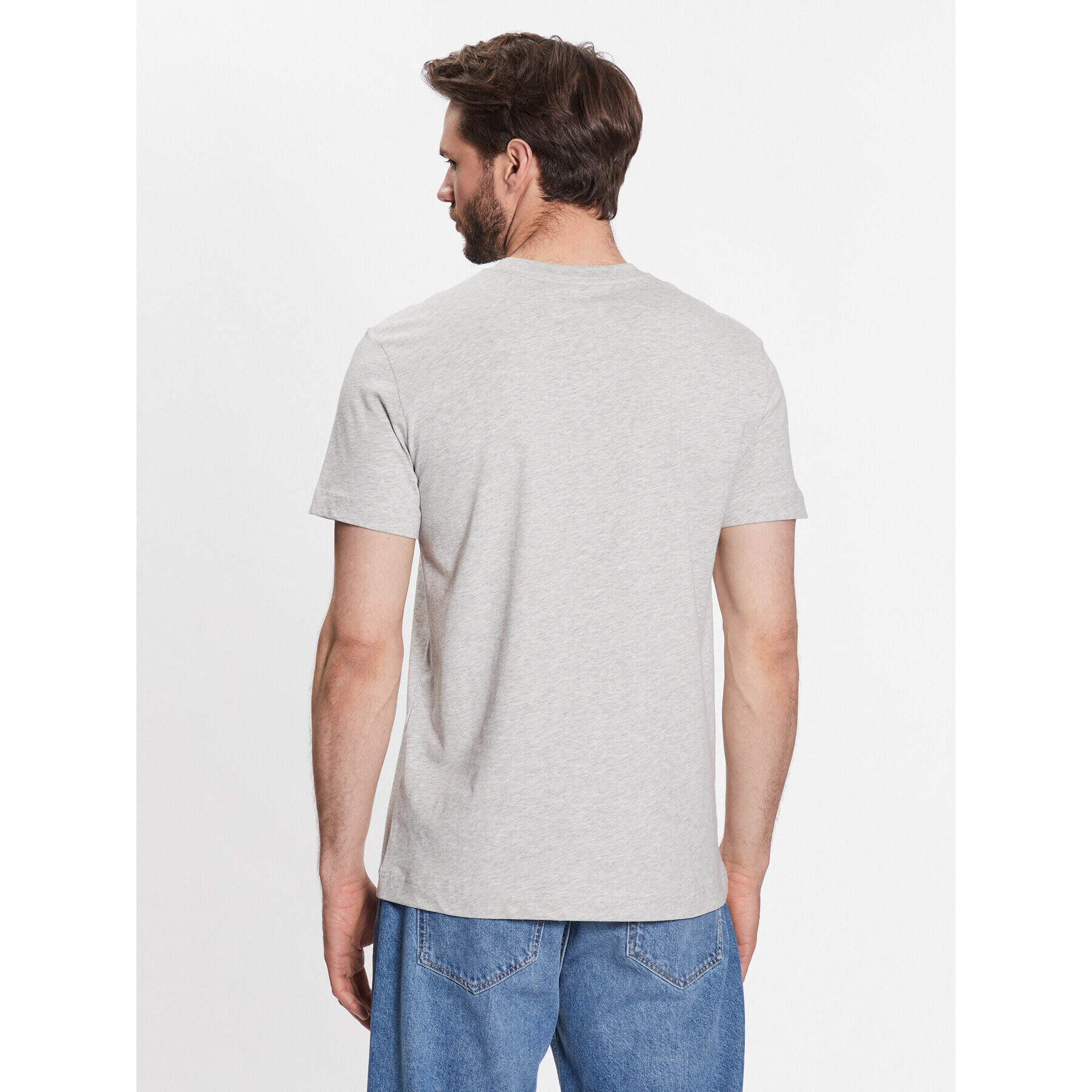 Versace Jeans Couture Тишърт 74GAHY01 Сив Regular Fit - Pepit.bg