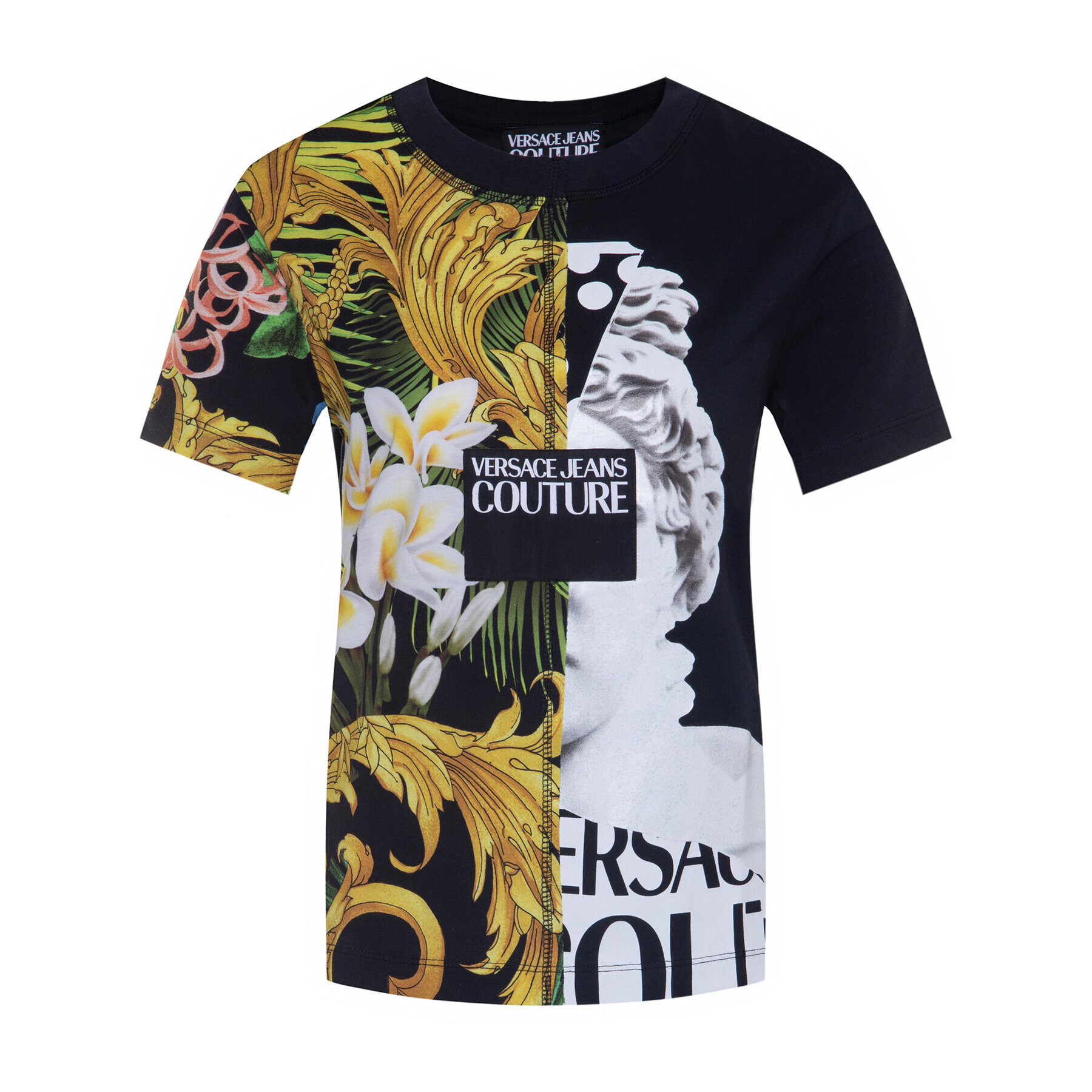 Versace Jeans Couture Тишърт B2HVA7K3 Цветен Regular Fit - Pepit.bg
