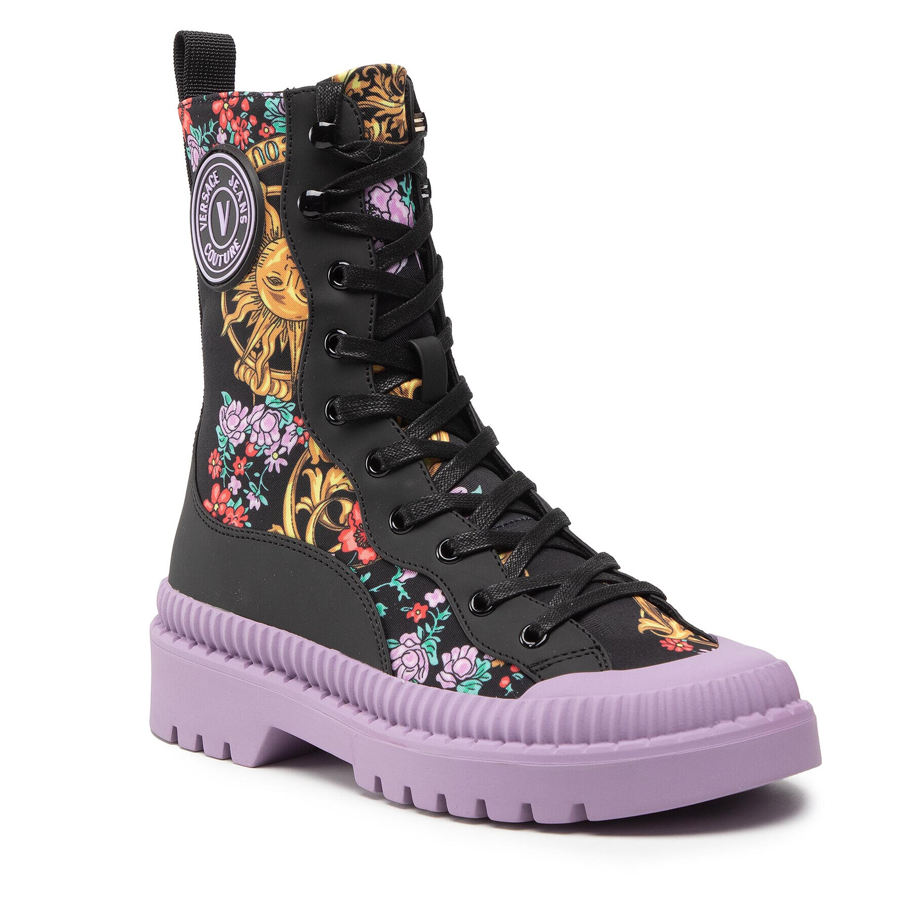 Versace Jeans Couture Туристически oбувки 72VA3S01 Черен - Pepit.bg