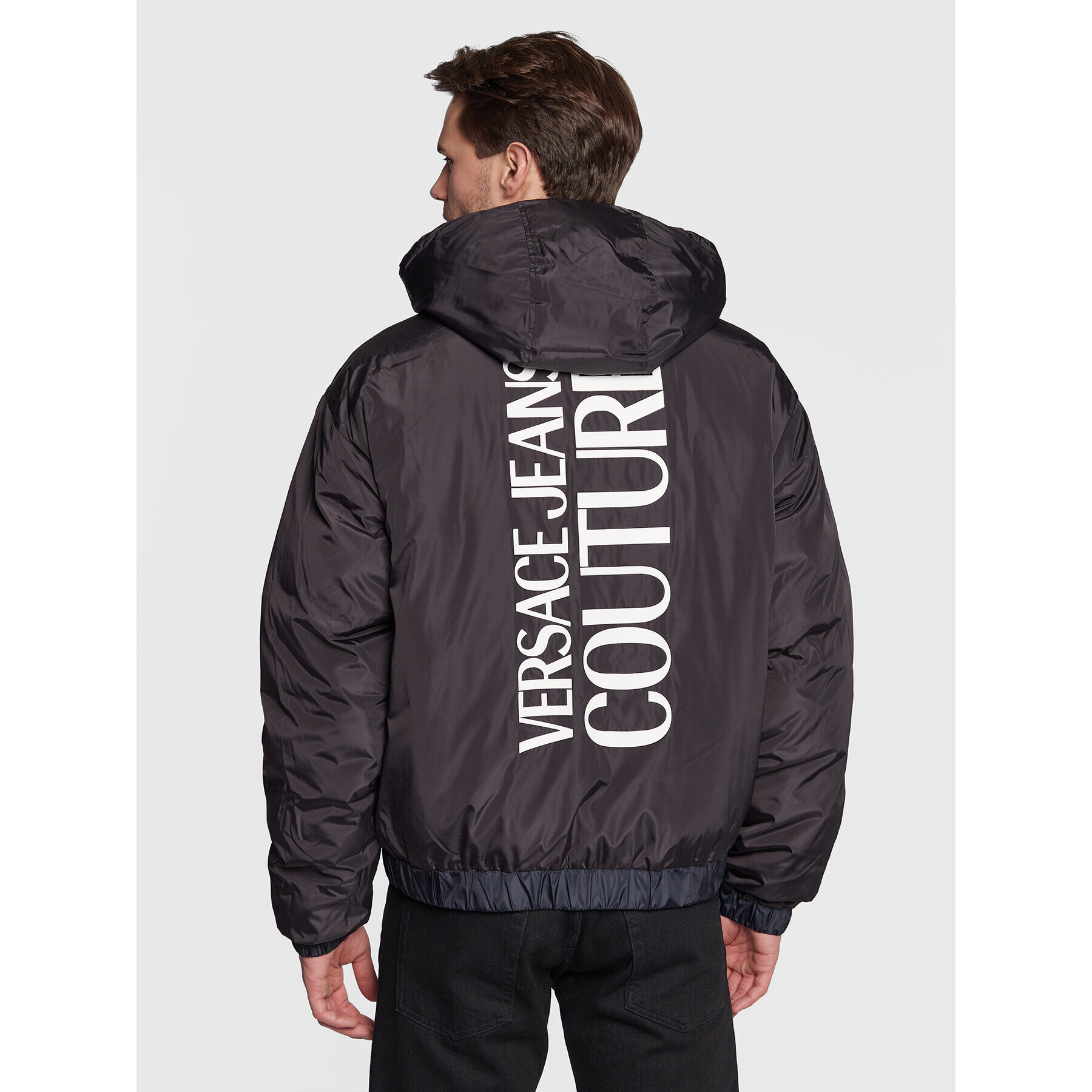 Versace Jeans Couture Зимно яке 73GAU416 Черен Regular Fit - Pepit.bg