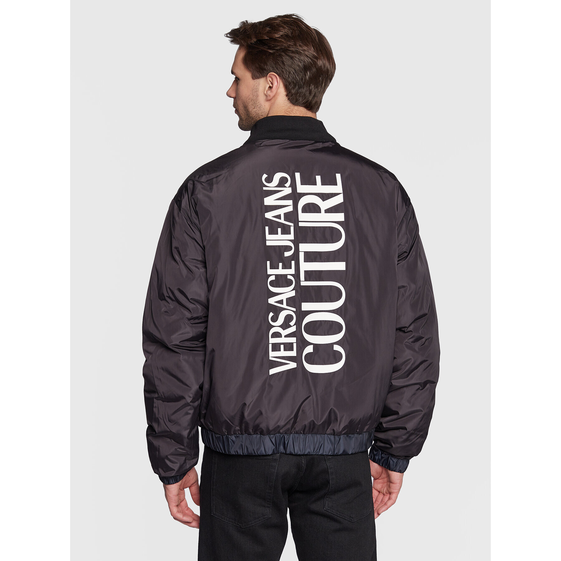 Versace Jeans Couture Зимно яке 73GAU416 Черен Regular Fit - Pepit.bg