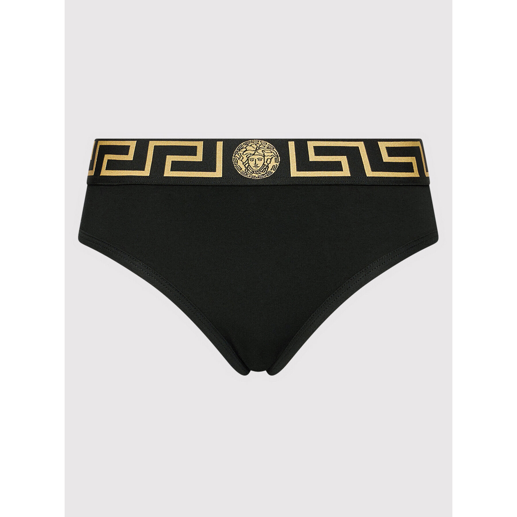 Versace Класически дамски бикини Greca 1001381 Черен - Pepit.bg