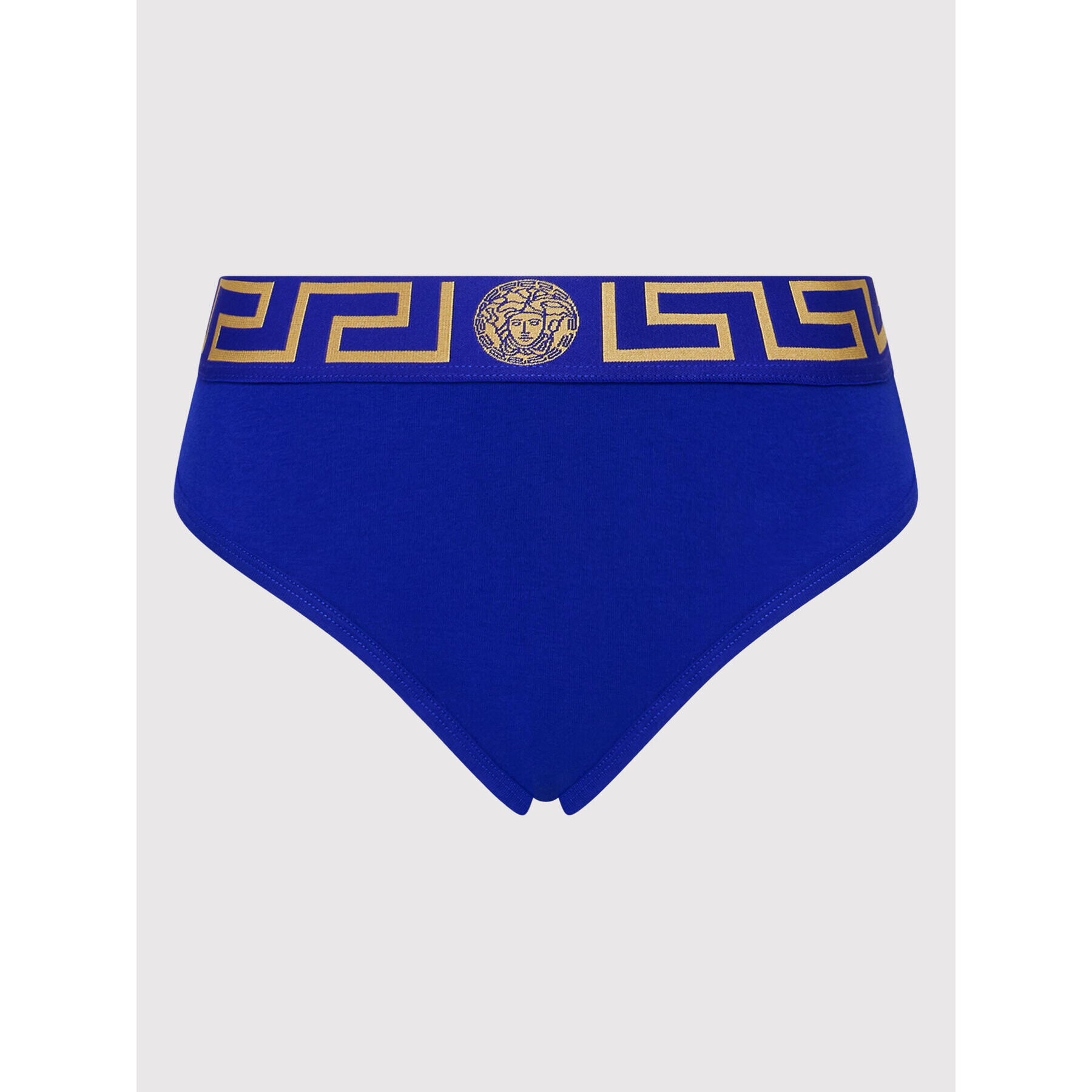 Versace Класически дамски бикини Greca 1001381 Тъмносин - Pepit.bg