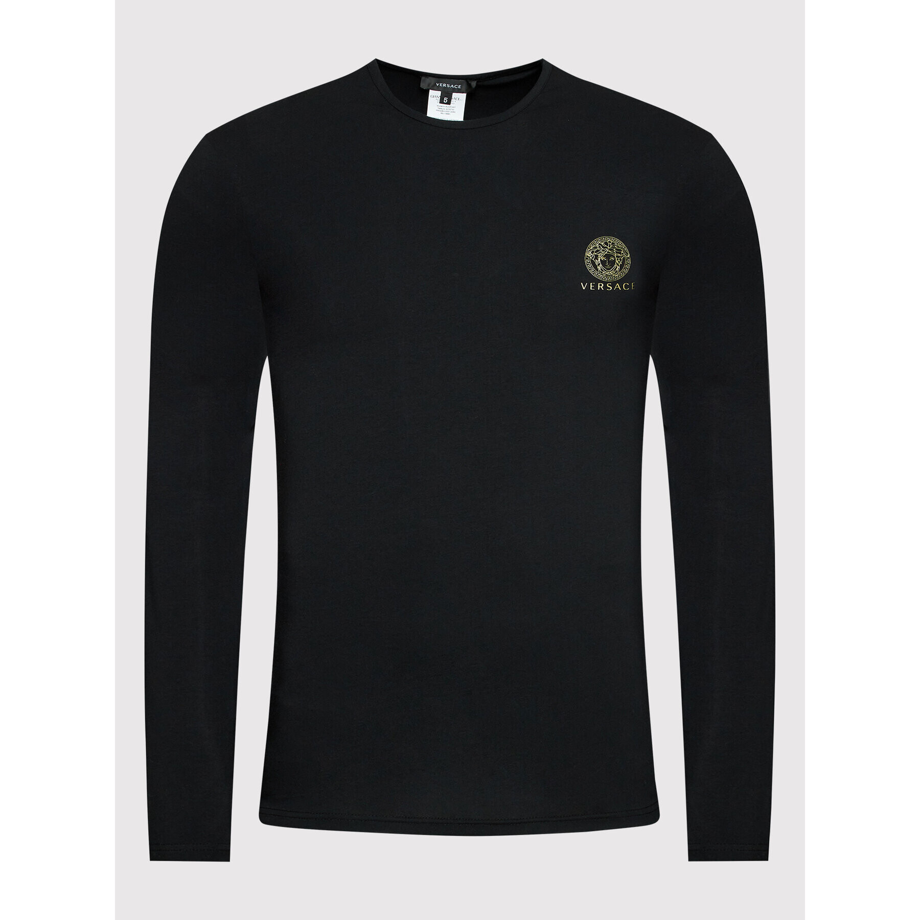 Versace Комплект 2 блузи AU10197 Черен Slim Fit - Pepit.bg