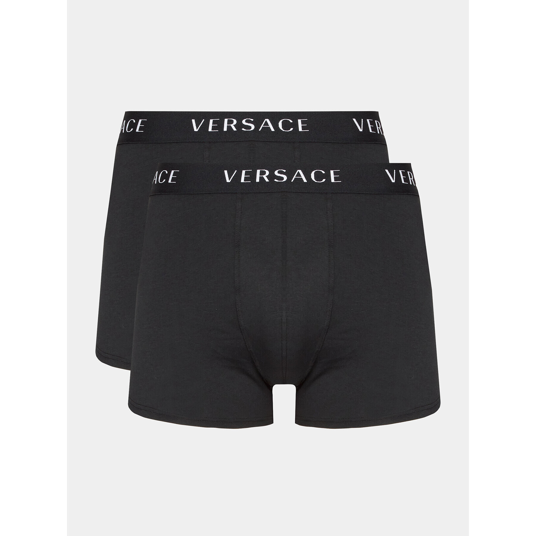 Versace Комплект 2 чифта боксерки AU04021 Черен - Pepit.bg