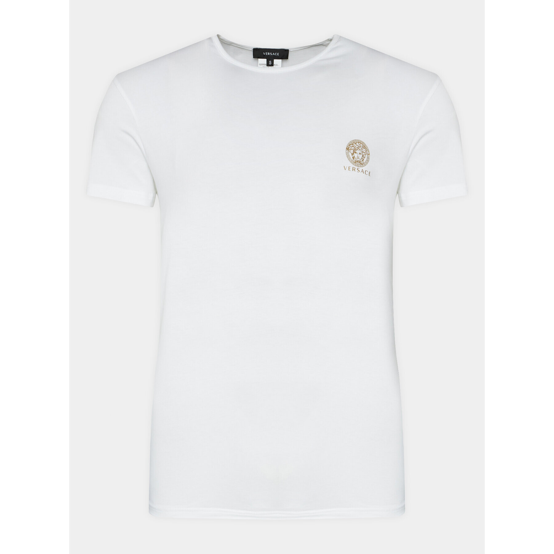 Versace Комплект 2 тишъртки AU10193 Цветен Slim Fit - Pepit.bg