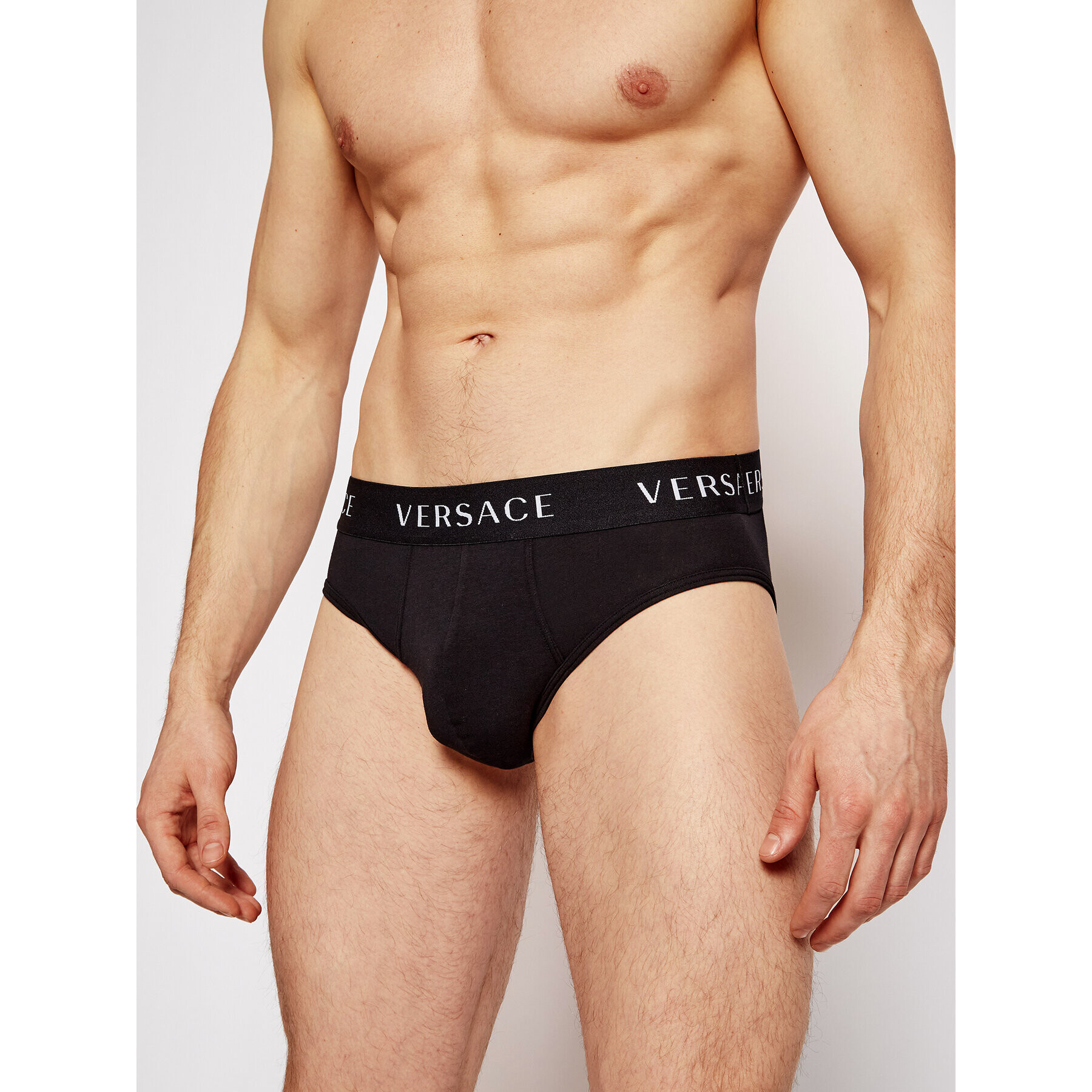 Versace Комплект 3 чифта слипове Basso AU04319 Цветен - Pepit.bg