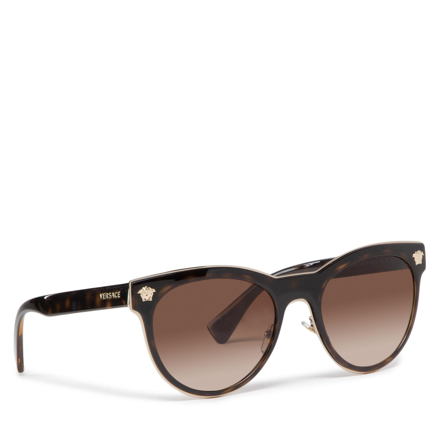 Versace Слънчеви очила 0VE2198 125213 Кафяв - Pepit.bg