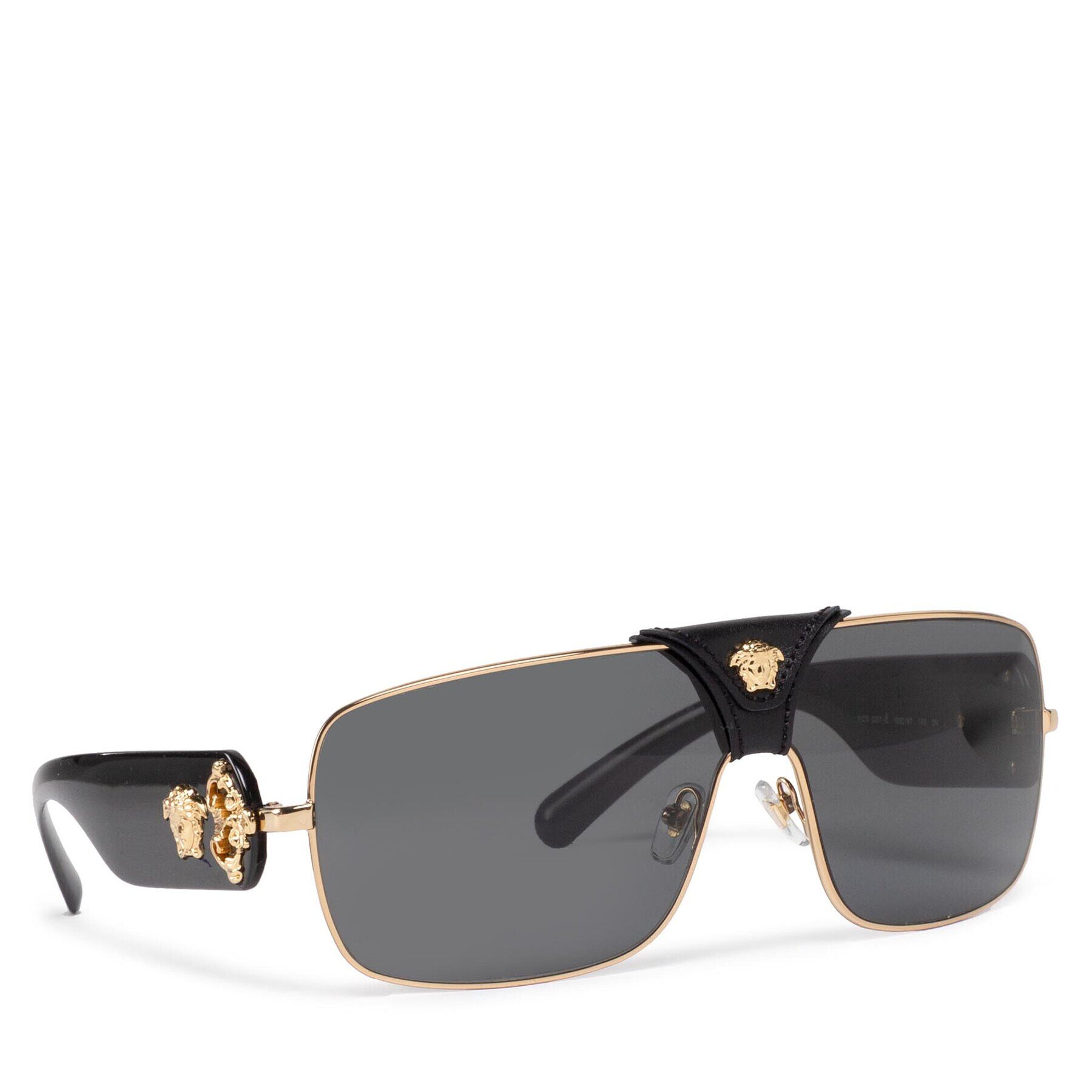 Versace Слънчеви очила 0VE2207Q 100287 Черен - Pepit.bg