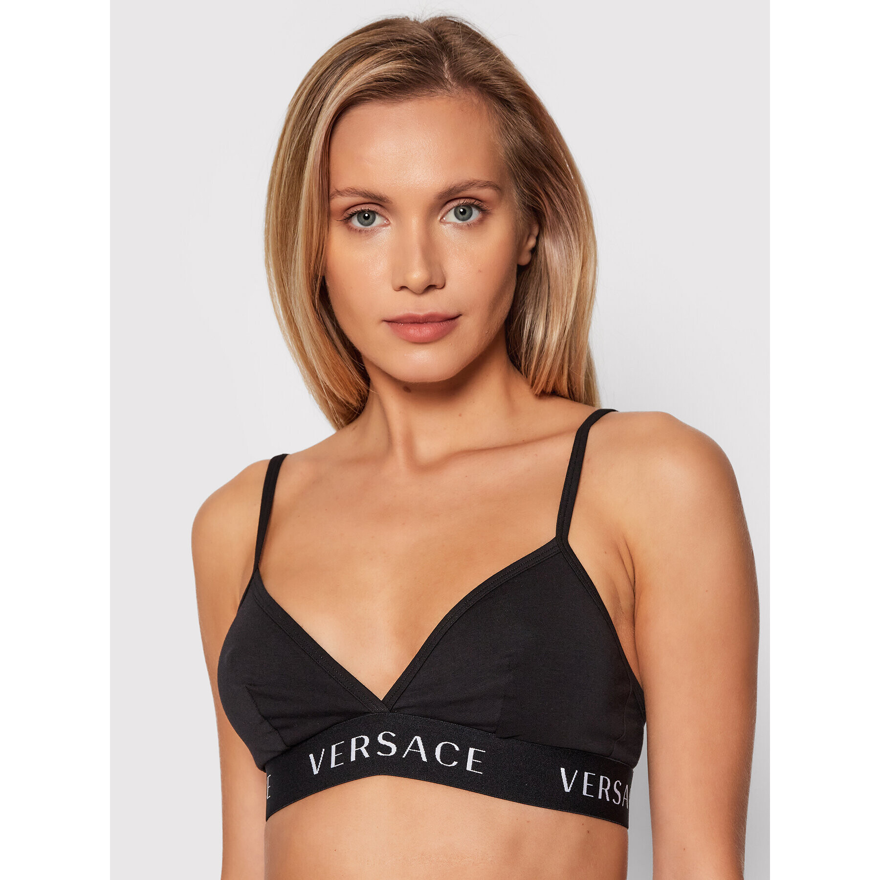 Versace Сутиен бралет Donna AUD04067 Черен - Pepit.bg