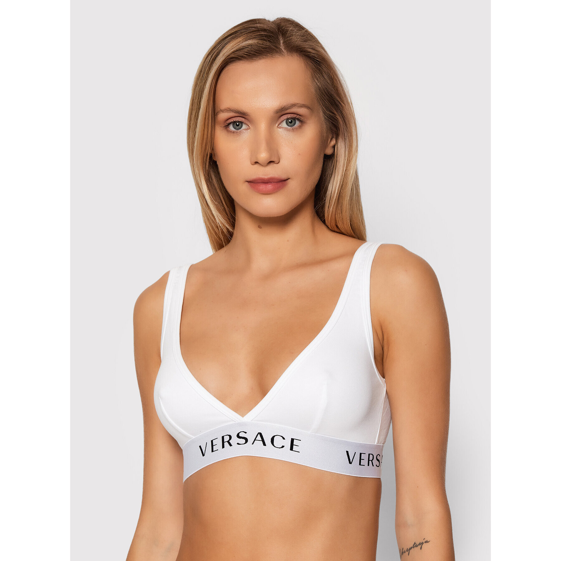 Versace Сутиен бралет Donna AUD04069 Бял - Pepit.bg