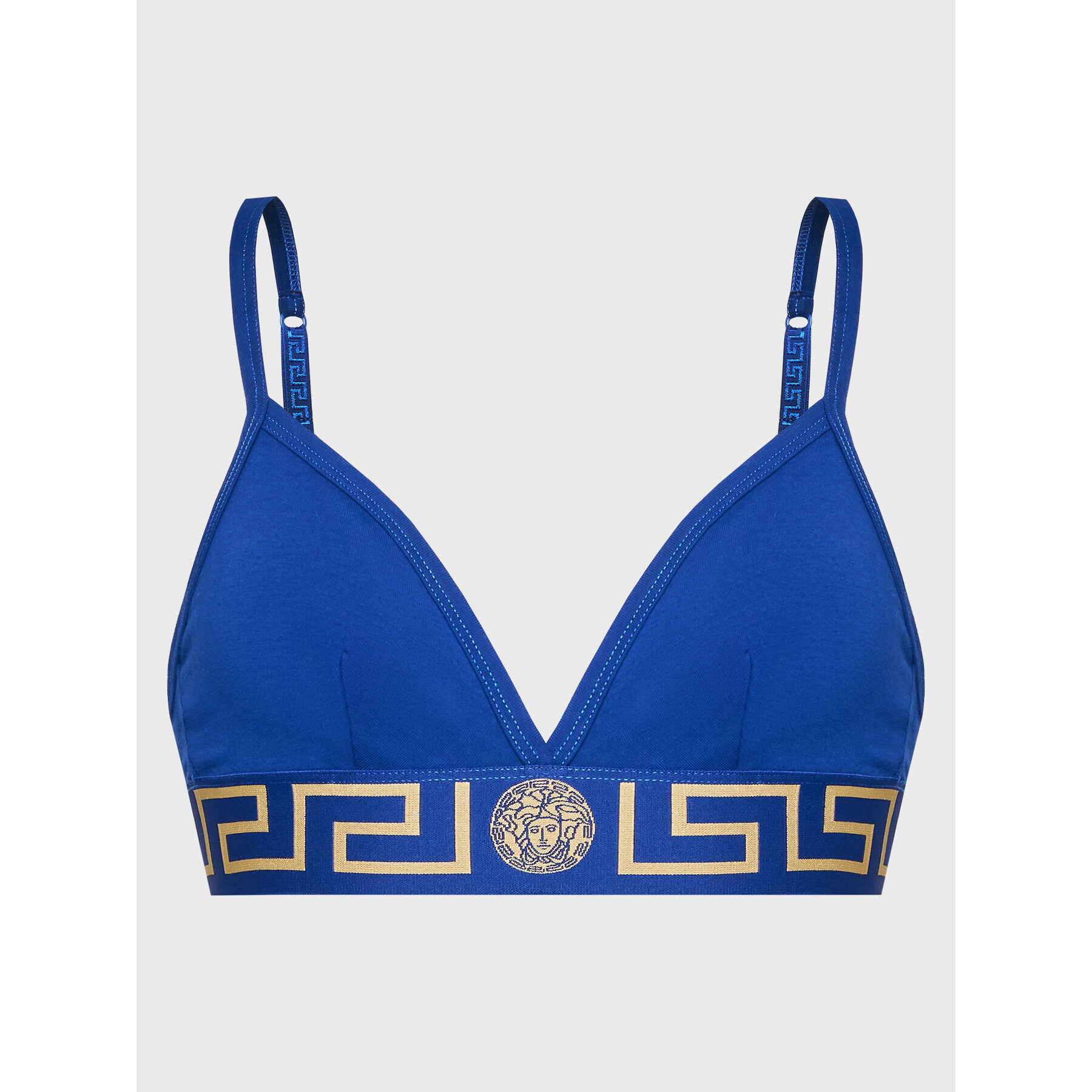 Versace Сутиен бралет Greca 1000656 Син - Pepit.bg